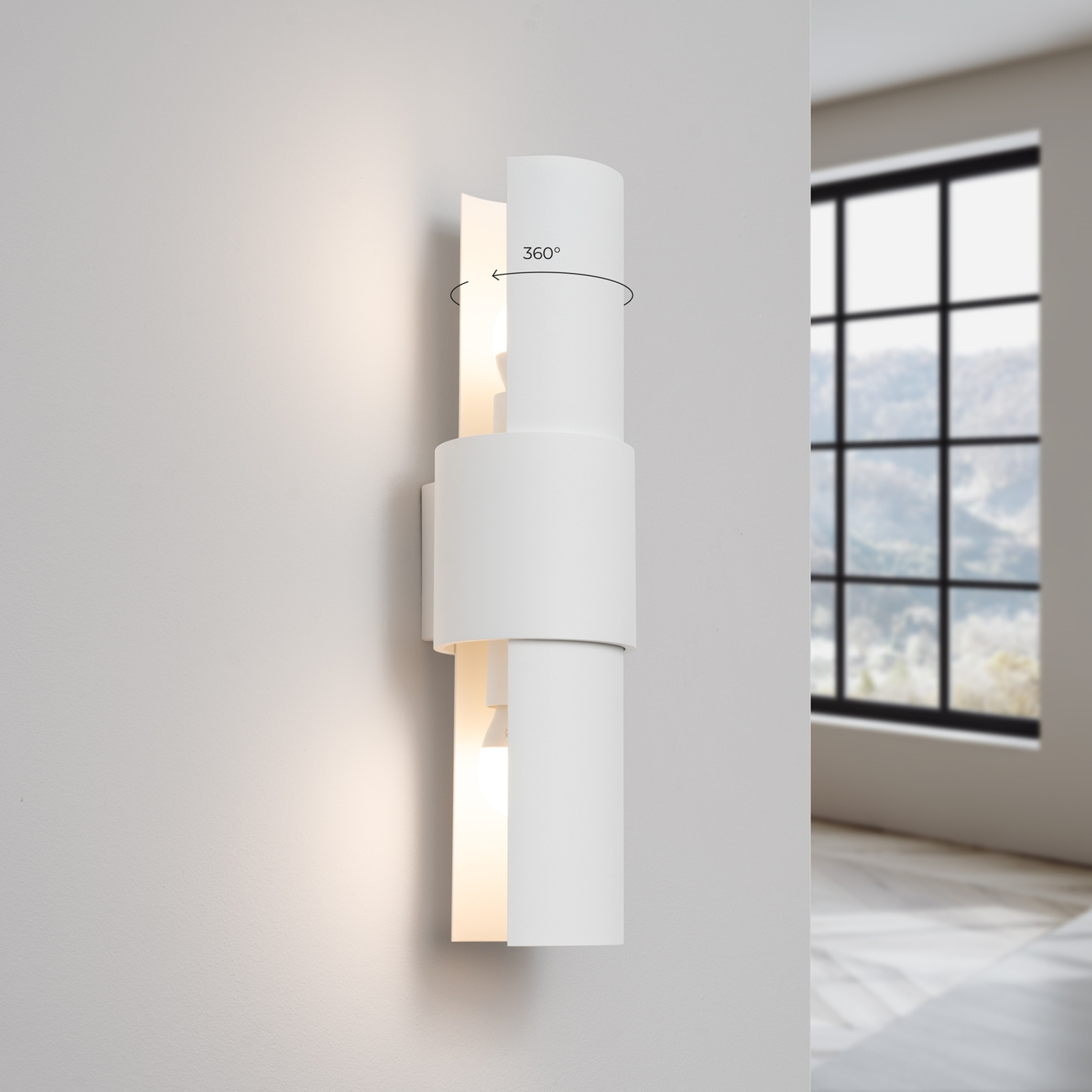 Wall Lamp Flash 2 White - Thumbnail 4