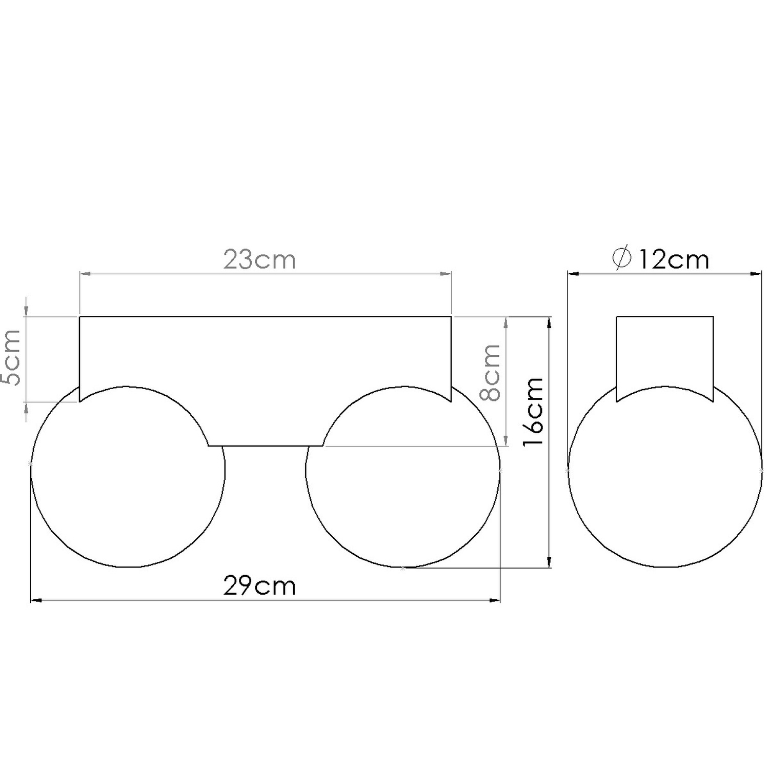 Ceiling Lamp Bulbo 2 Natural Wood - Thumbnail 9