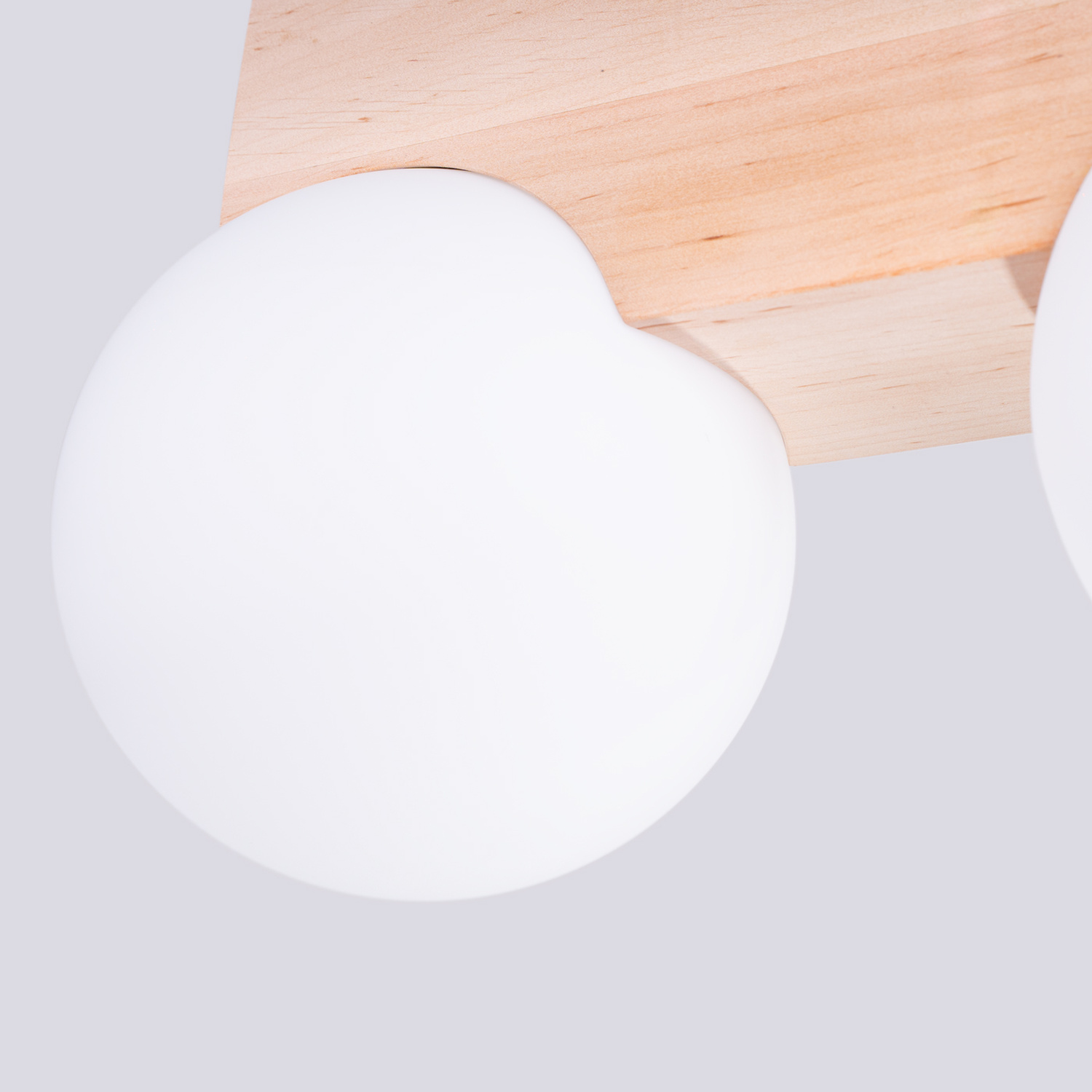 Ceiling Lamp Bulbo 2 Natural Wood - Thumbnail 5