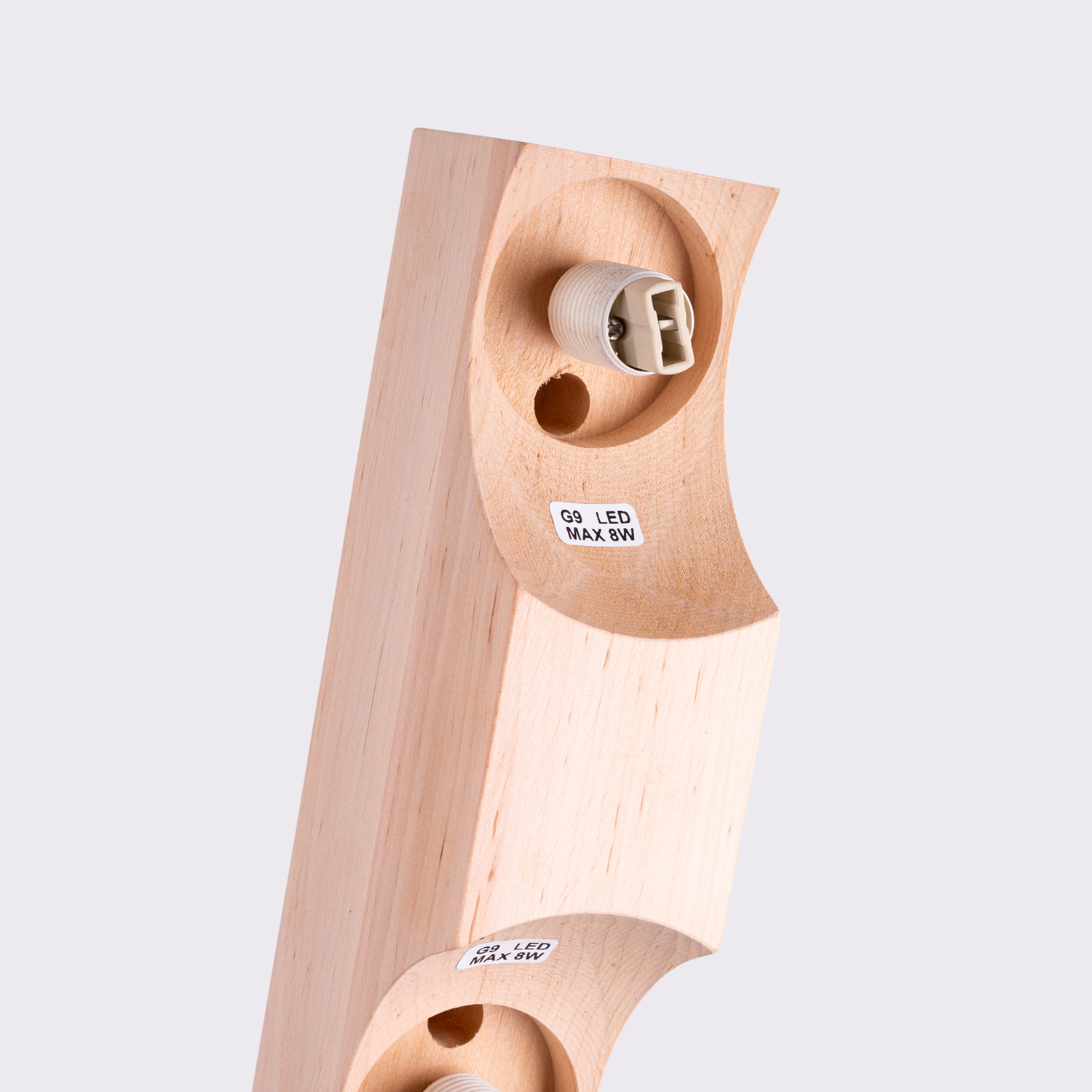 Ceiling Lamp Bulbo 2 Natural Wood - Thumbnail 6