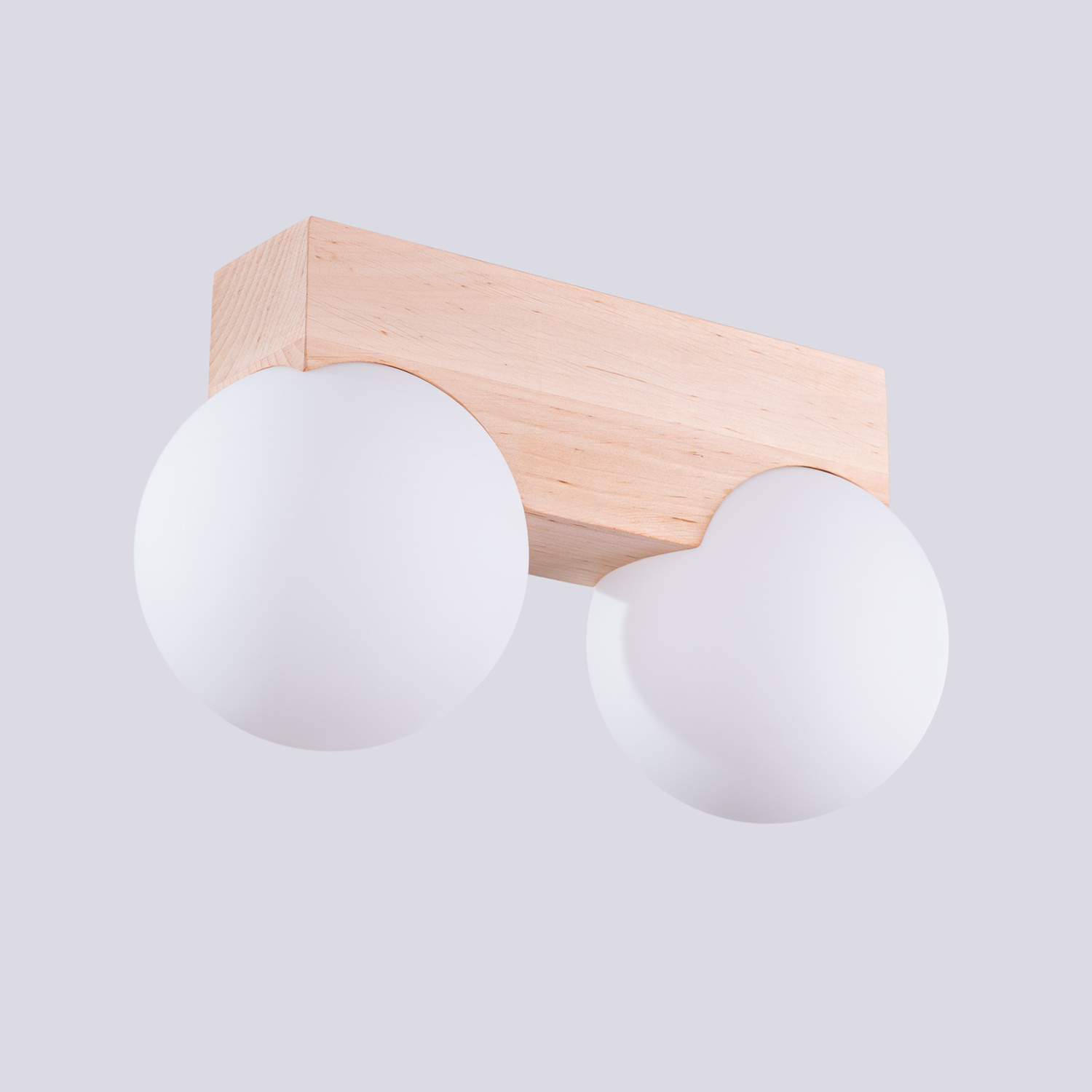 Ceiling Lamp Bulbo 2 Natural Wood - Thumbnail 8