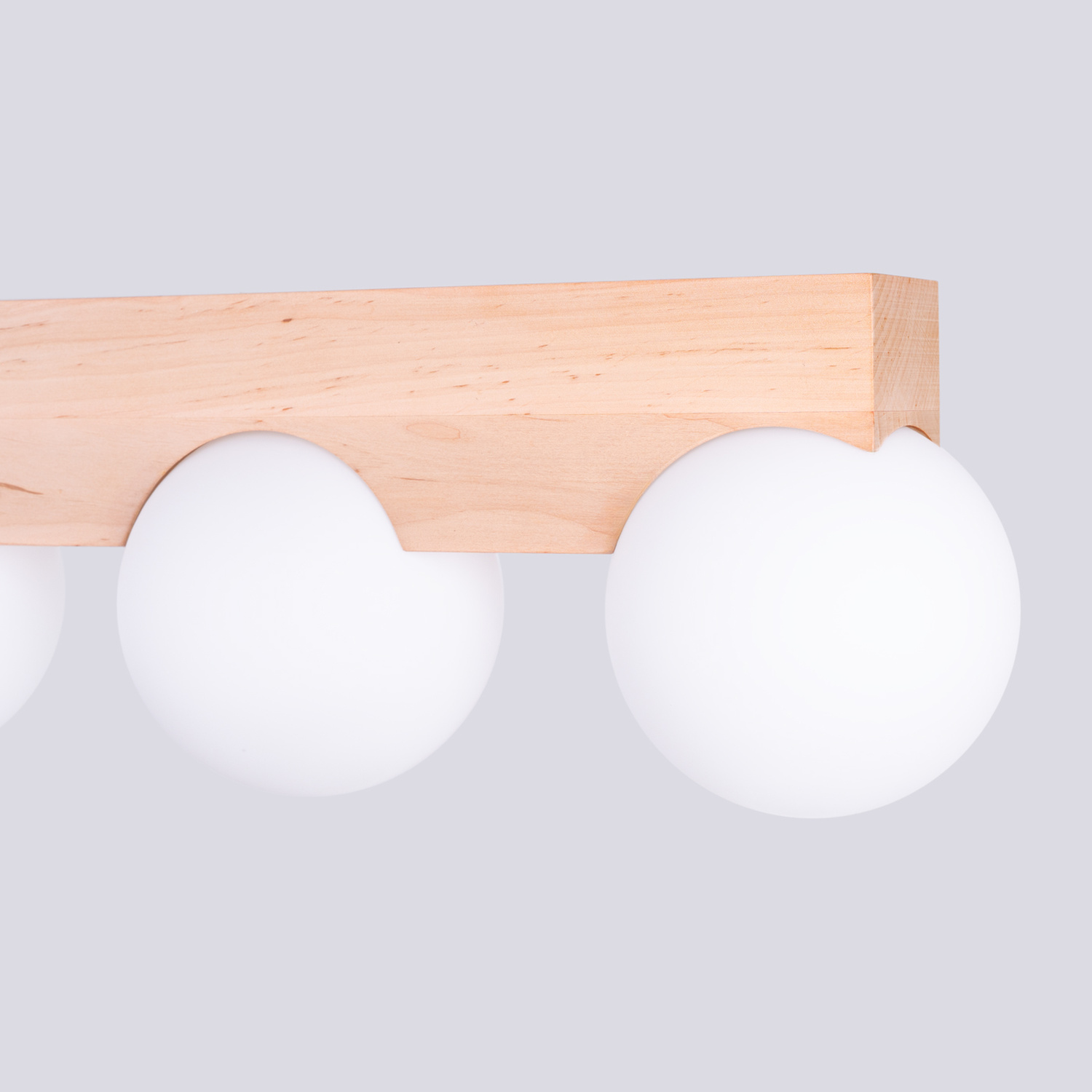 Ceiling Lamp Bulbo 4 Natural Wood - Thumbnail 5