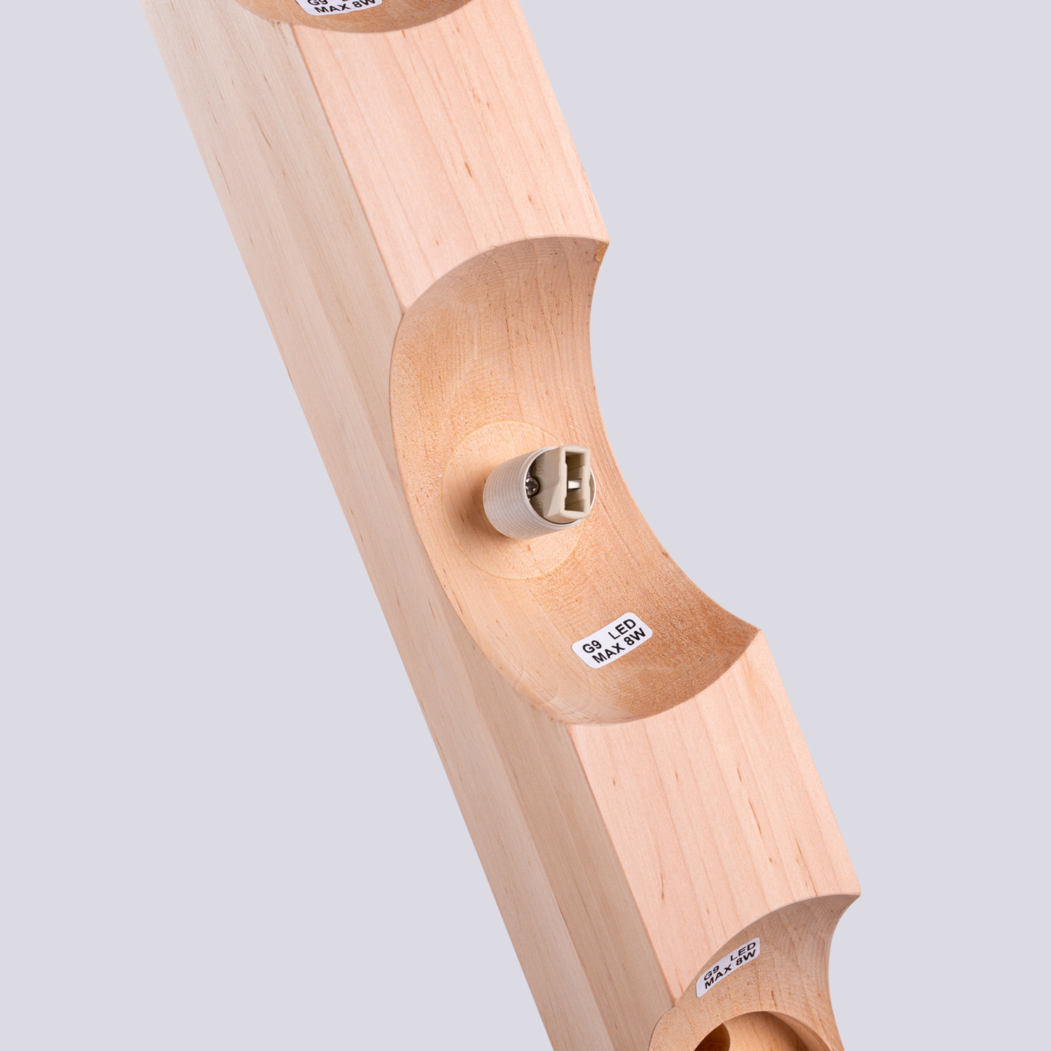 Ceiling Lamp Bulbo 4 Natural Wood - Thumbnail 6
