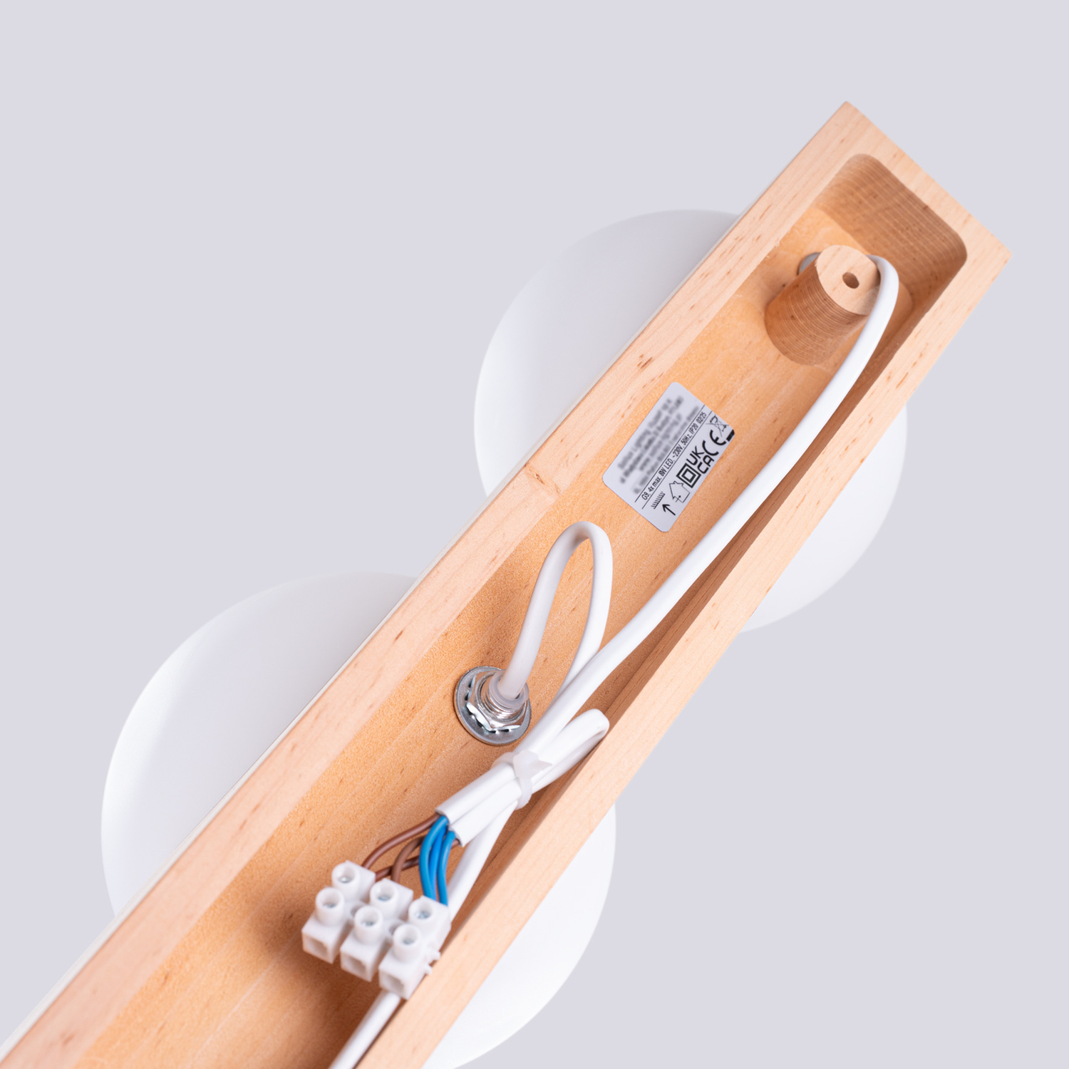 Ceiling Lamp Bulbo 4 Natural Wood - Thumbnail 7