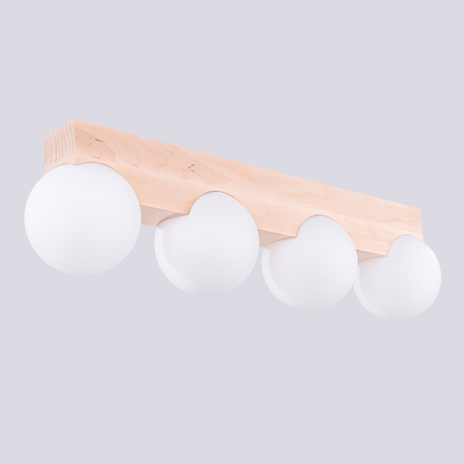 Ceiling Lamp Bulbo 4 Natural Wood - Thumbnail 8