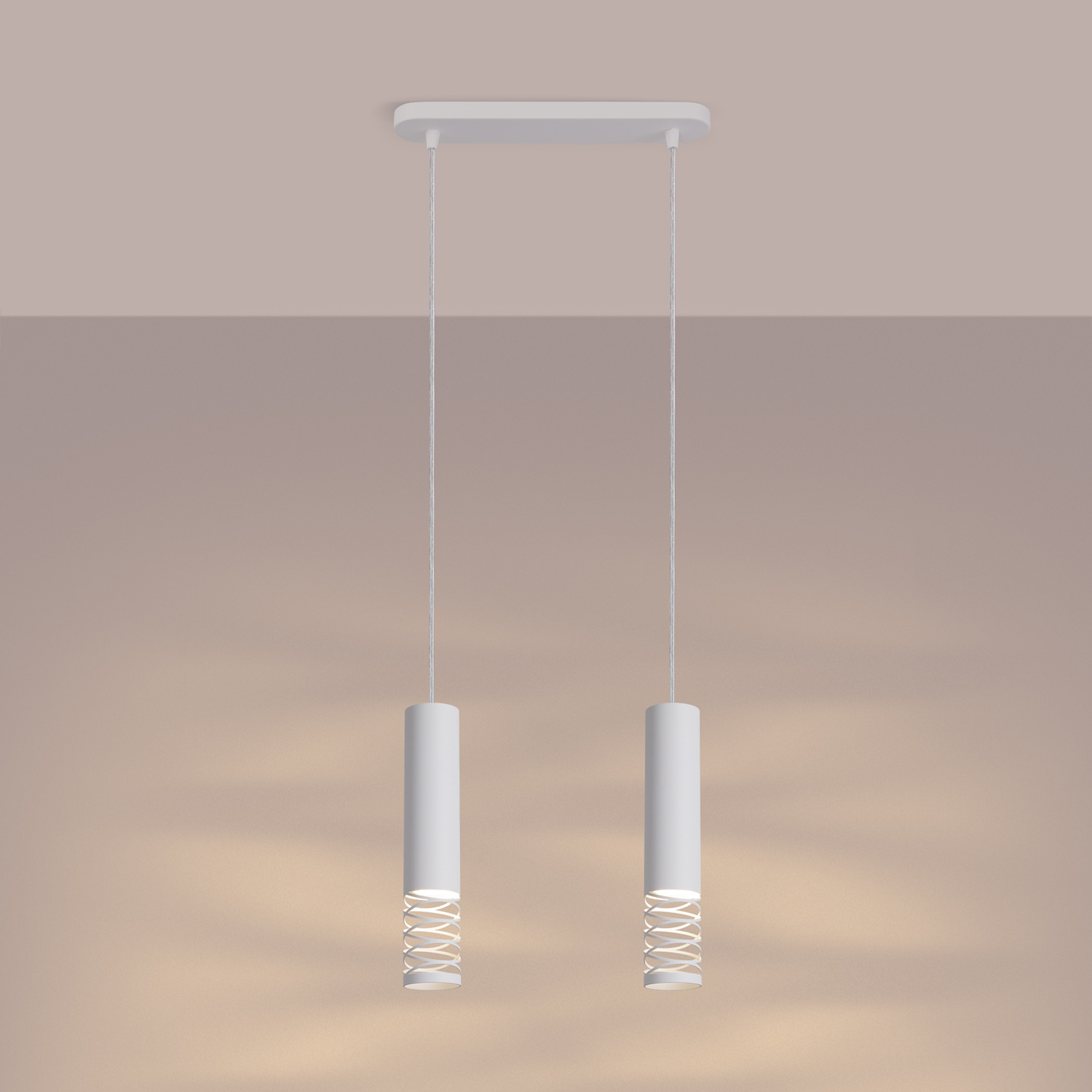 Pendant Lamp Lami 2 White - Thumbnail 3