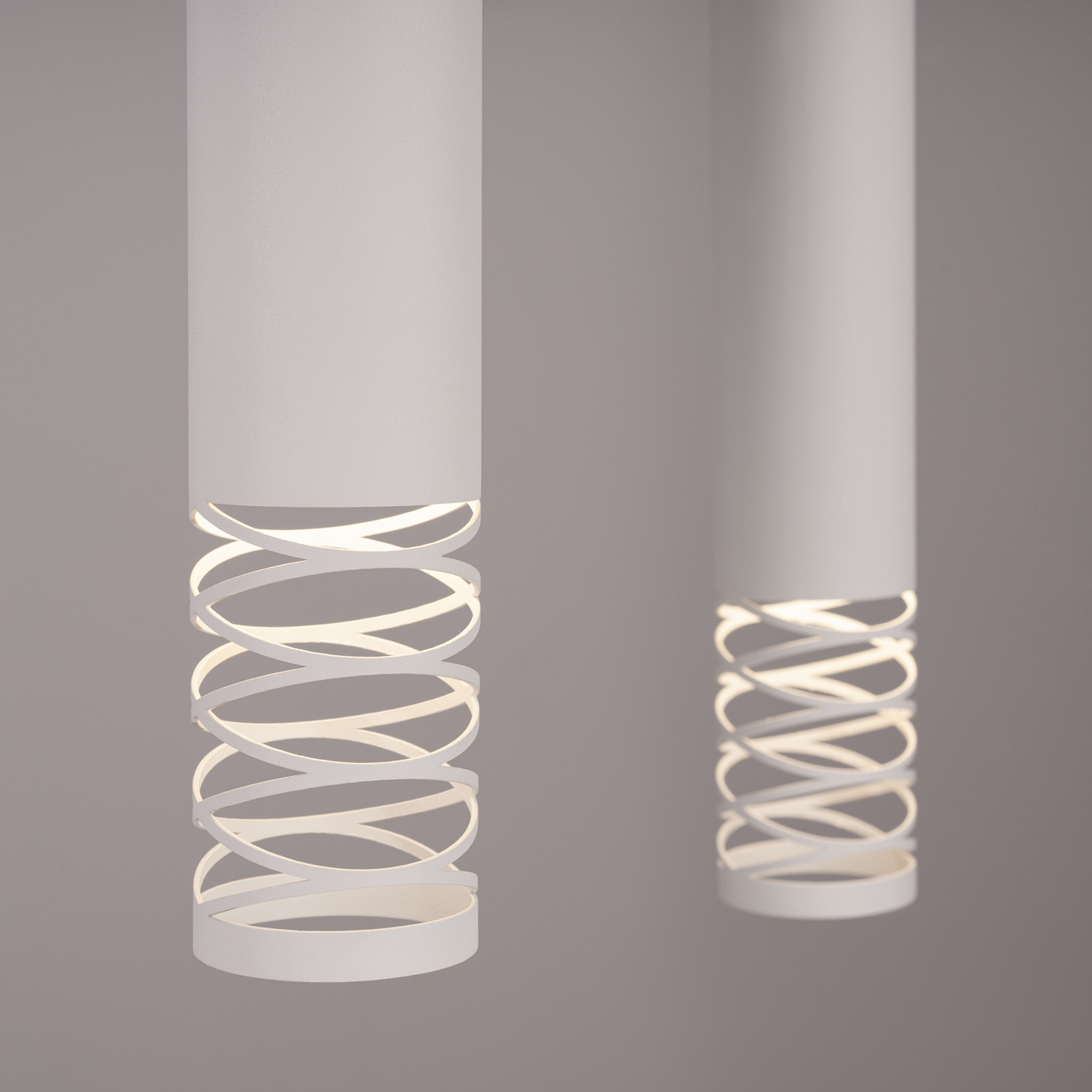 Pendant Lamp Lami 2 White - Thumbnail 4