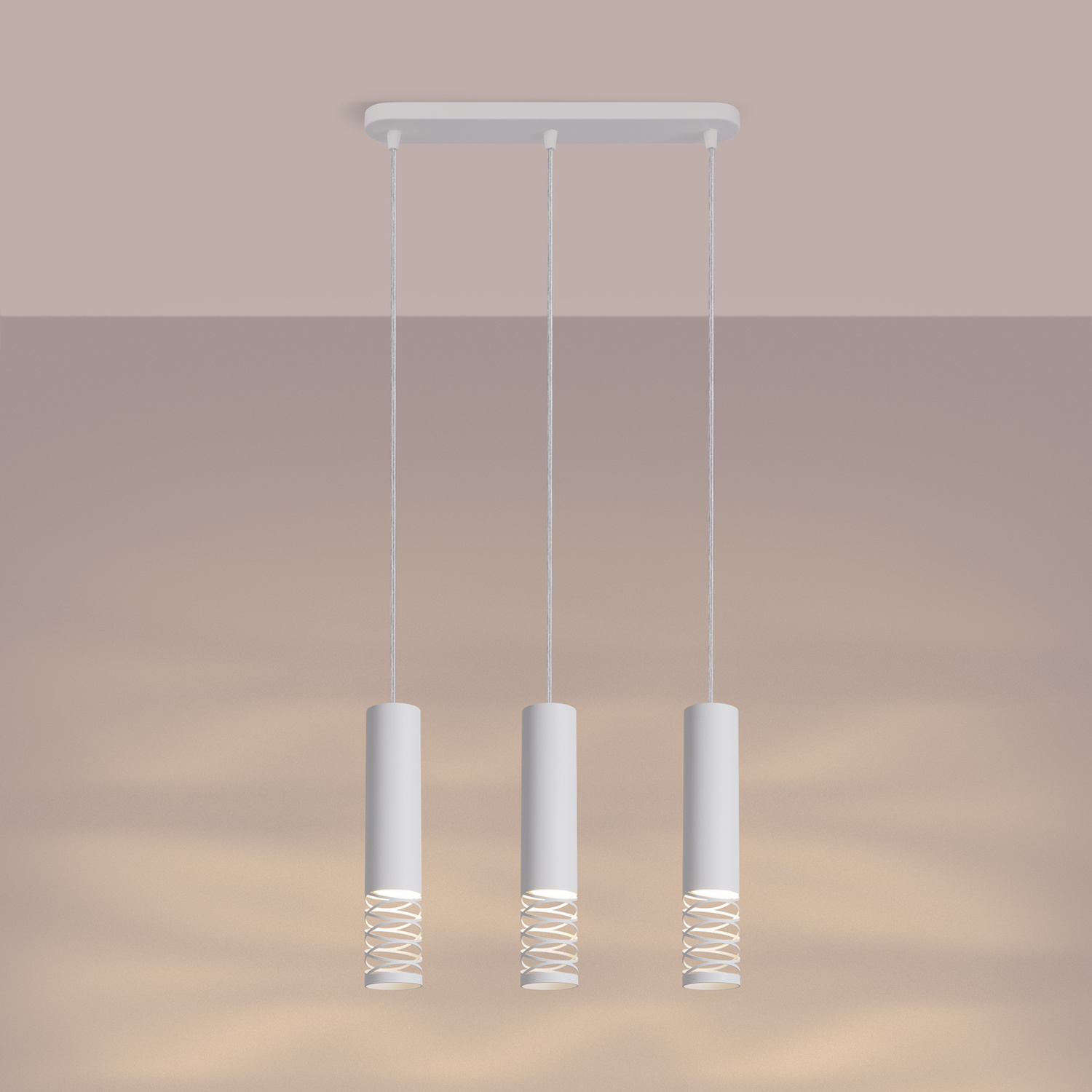 Pendant Lamp Lami 3L White - Thumbnail 3