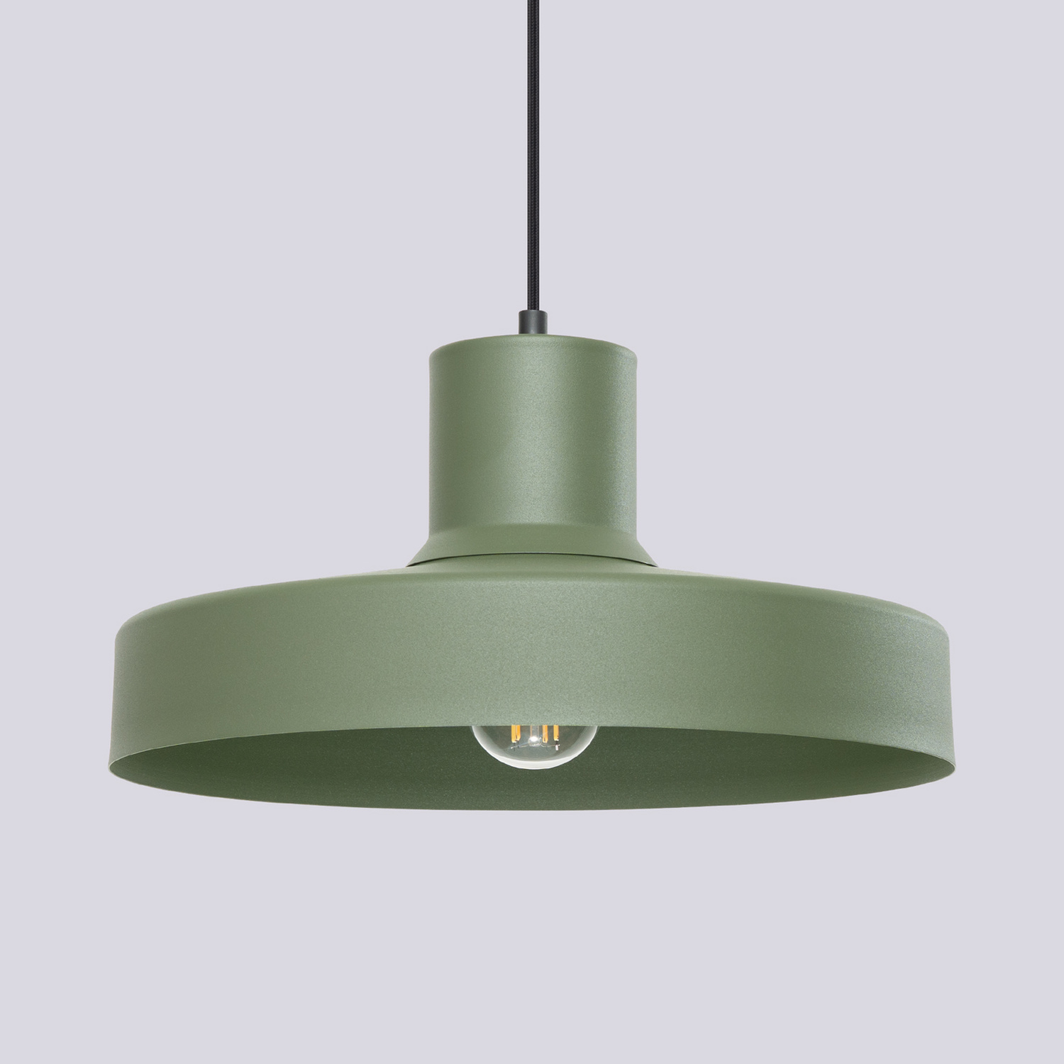 Pendant Lamp Bilo Olive Green - Thumbnail 5