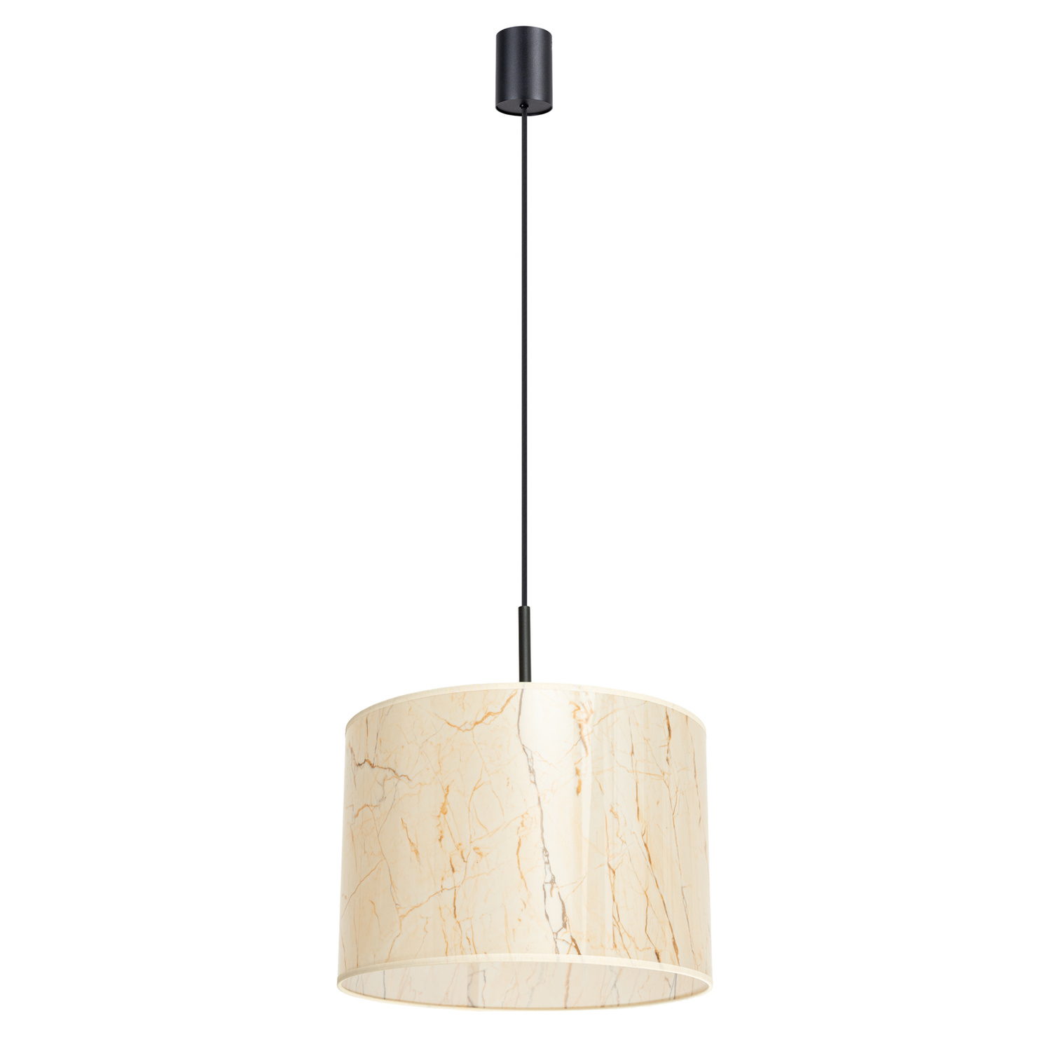 Beige marmor/sort - Billede 2