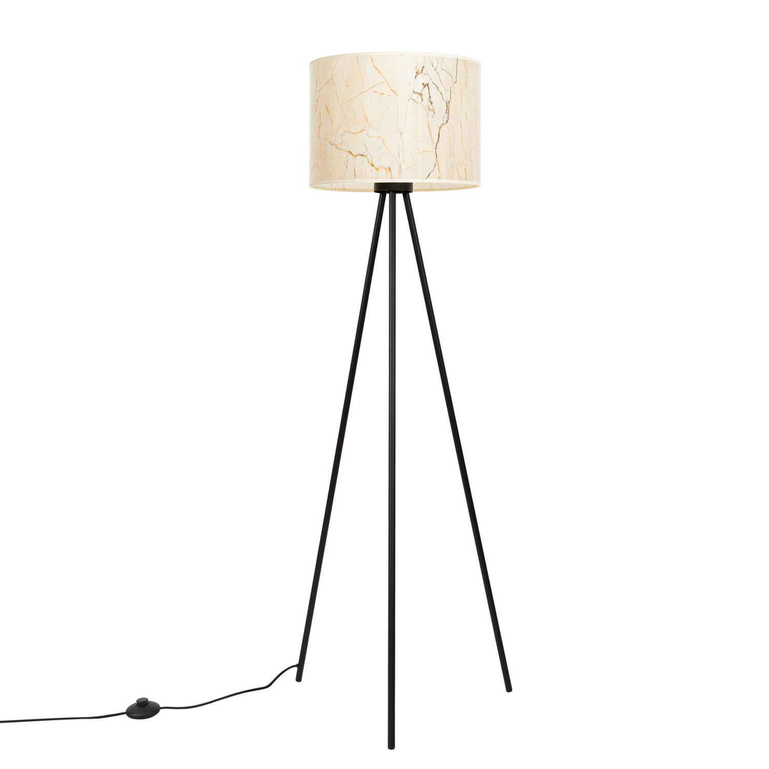 Beige marmor/sort - Billede 2
