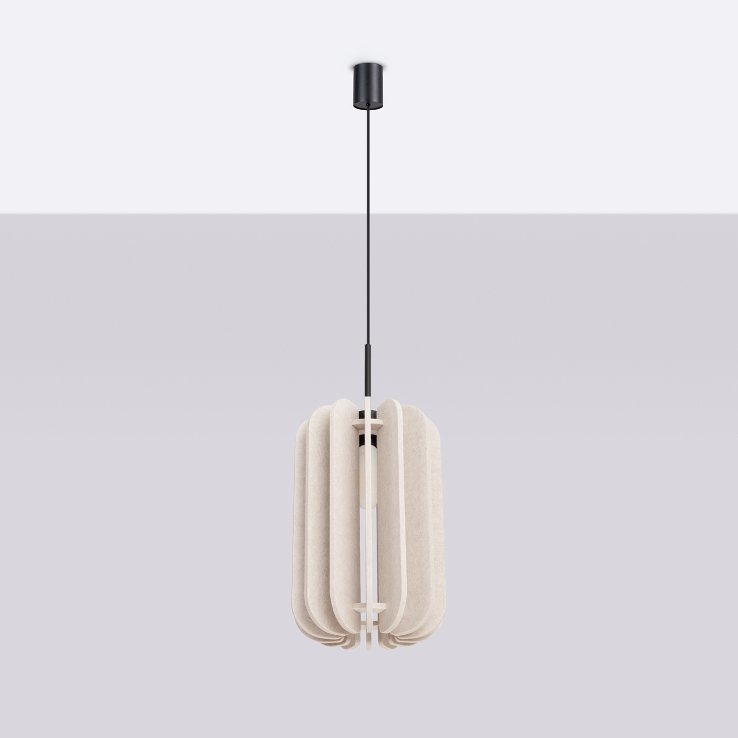 Pendant Lamp Mula 27 Beige - Thumbnail 3
