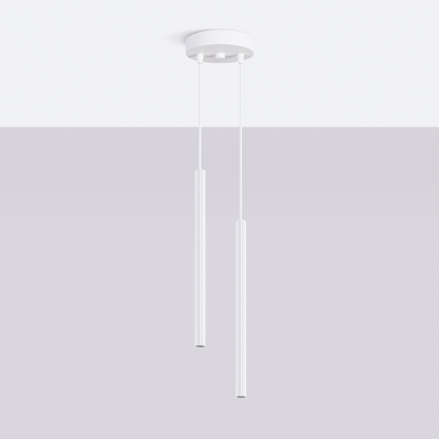 Pendant Lamp Arche 2P White - Thumbnail 3