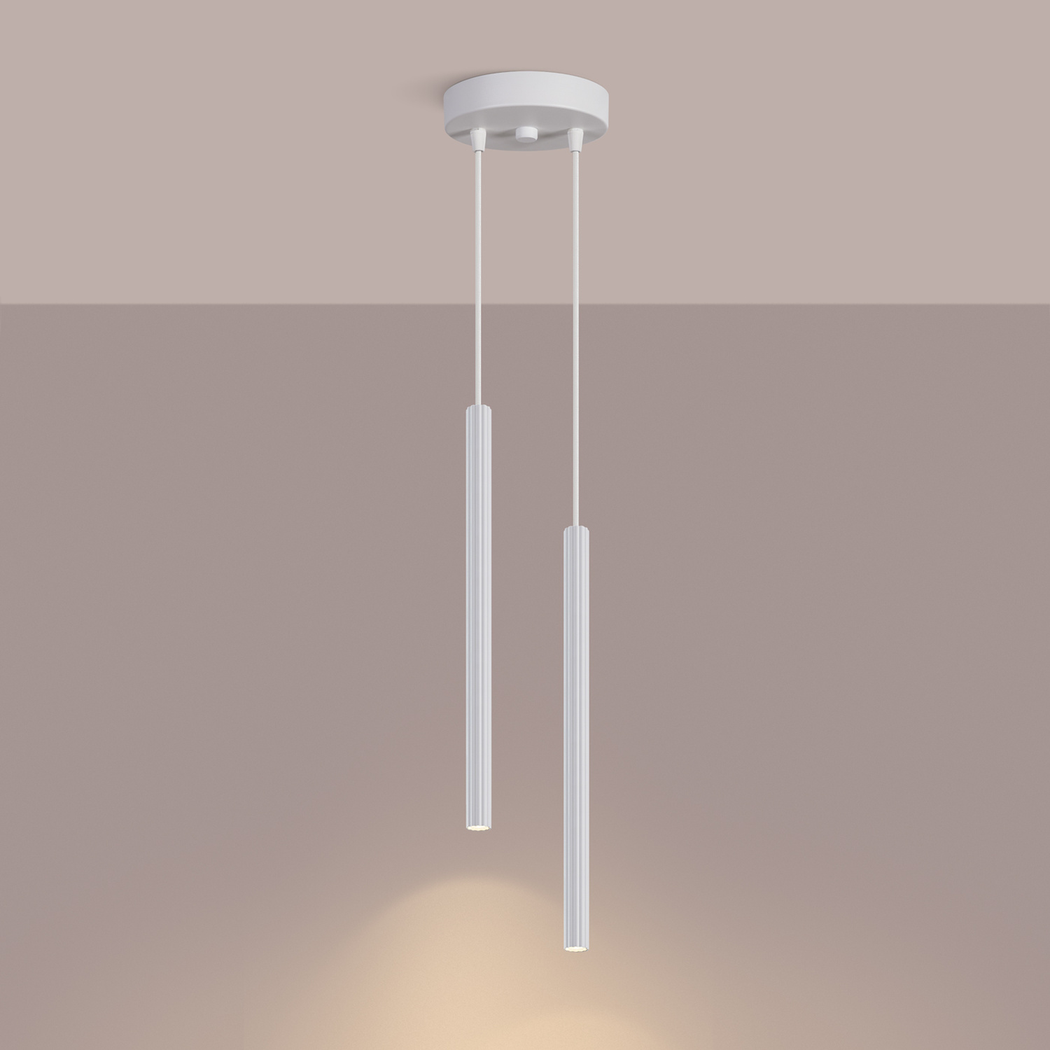 Pendant Lamp Arche 2P White - Thumbnail 4