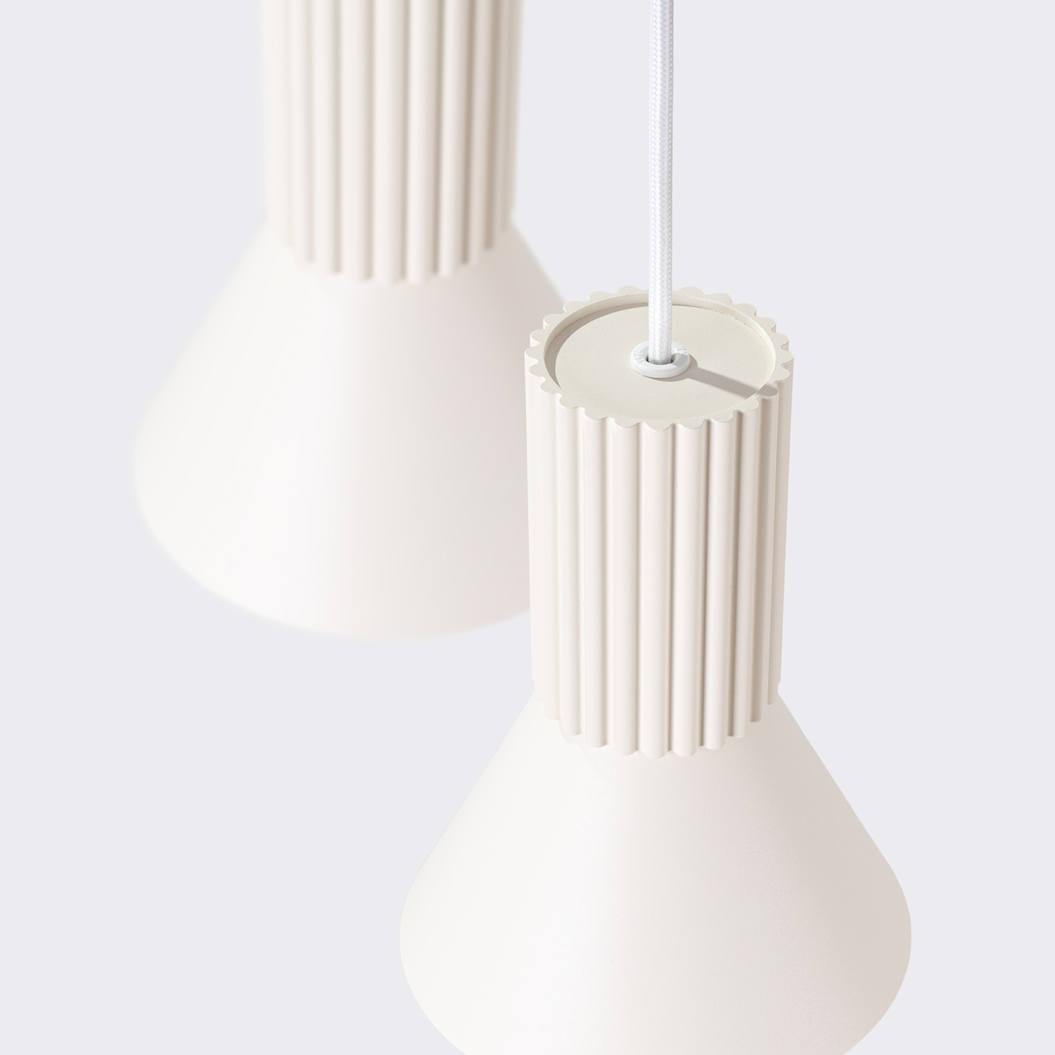 Pendant Lamp Estria 3P Beige - Thumbnail 7