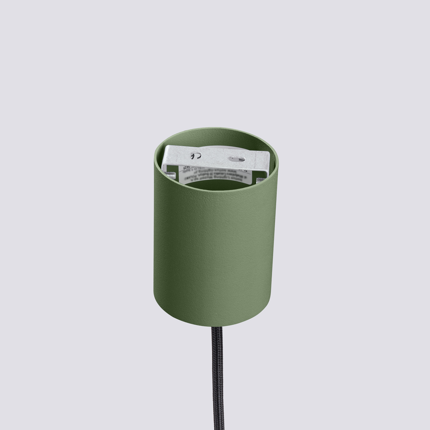 Pendant Lamp Estria 1 Beige/Olive Green - Thumbnail 10