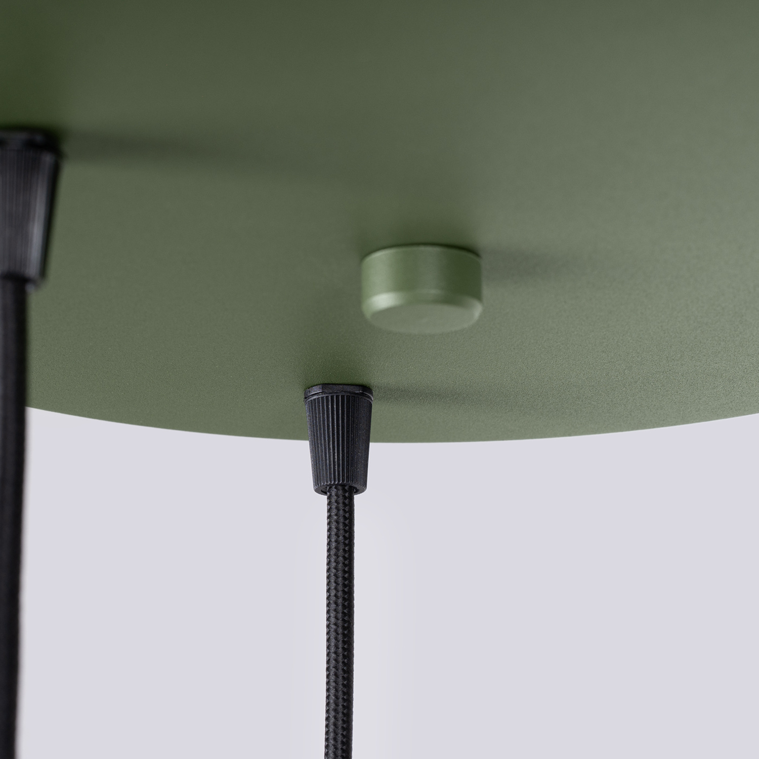 Pendant Lamp Estria 3P Beige/Olive Green - Thumbnail 9