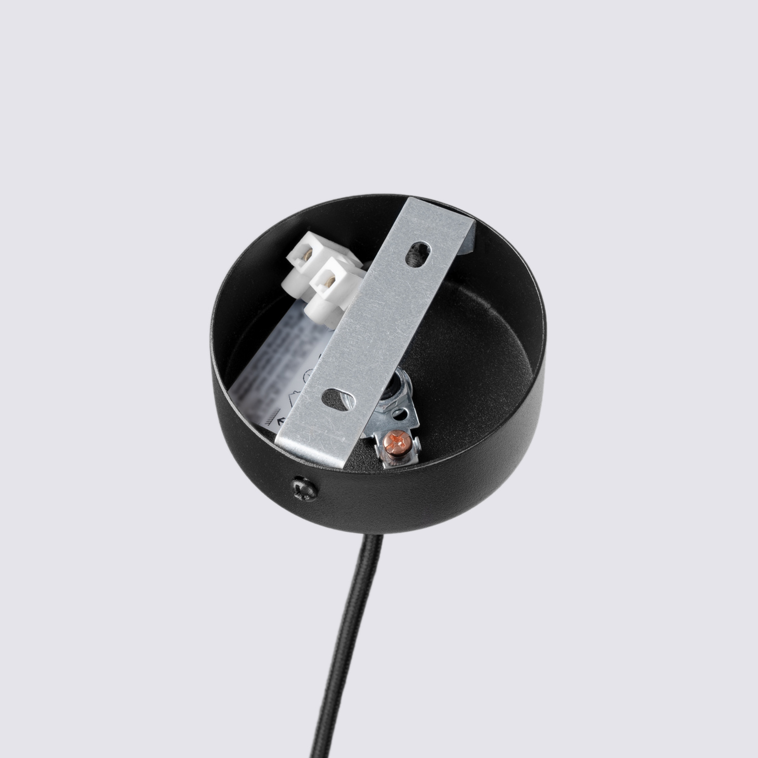 Pendant Lamp Pelta 1 Black/Yellow - Thumbnail 10