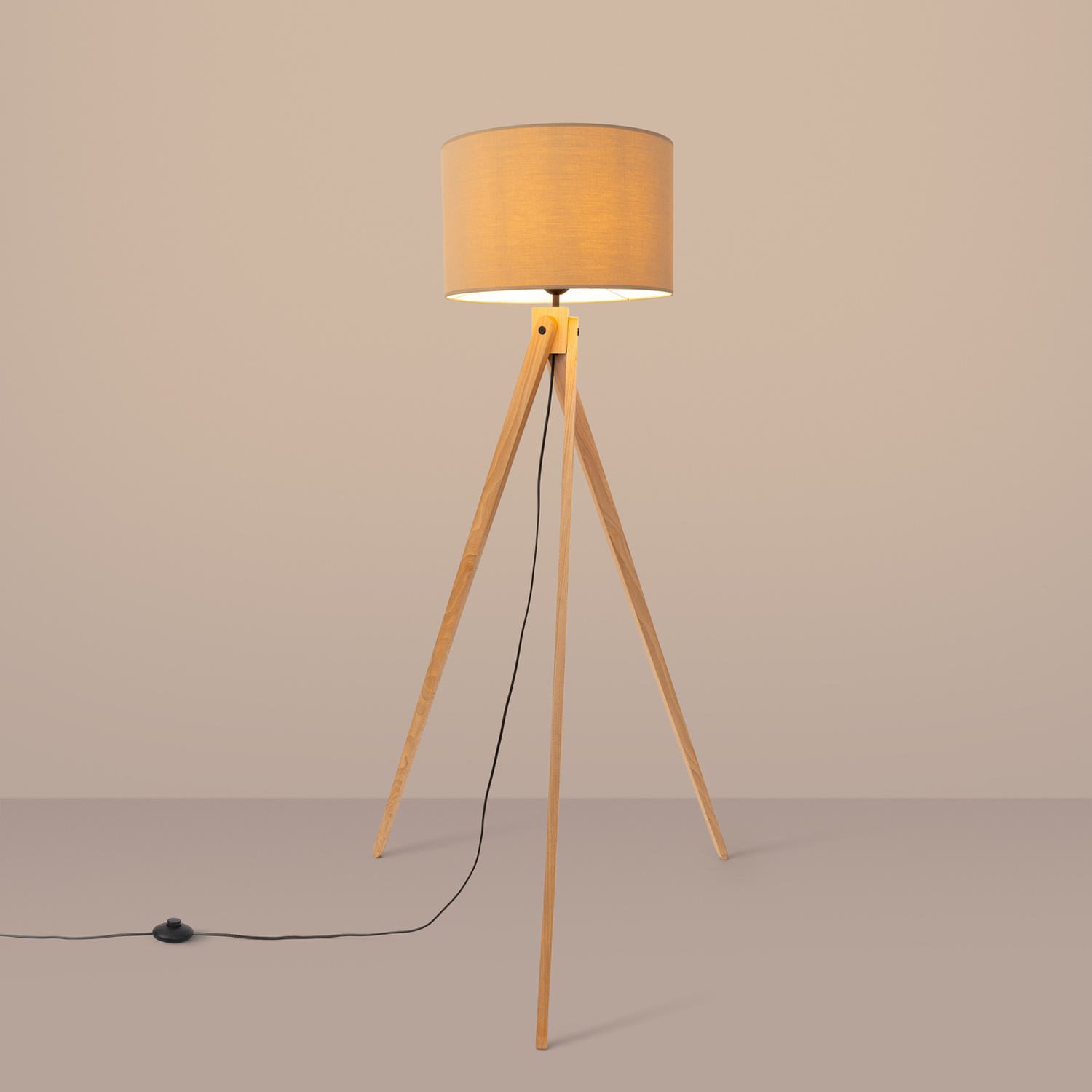 Floor Lamp Natt Beige - Thumbnail 4
