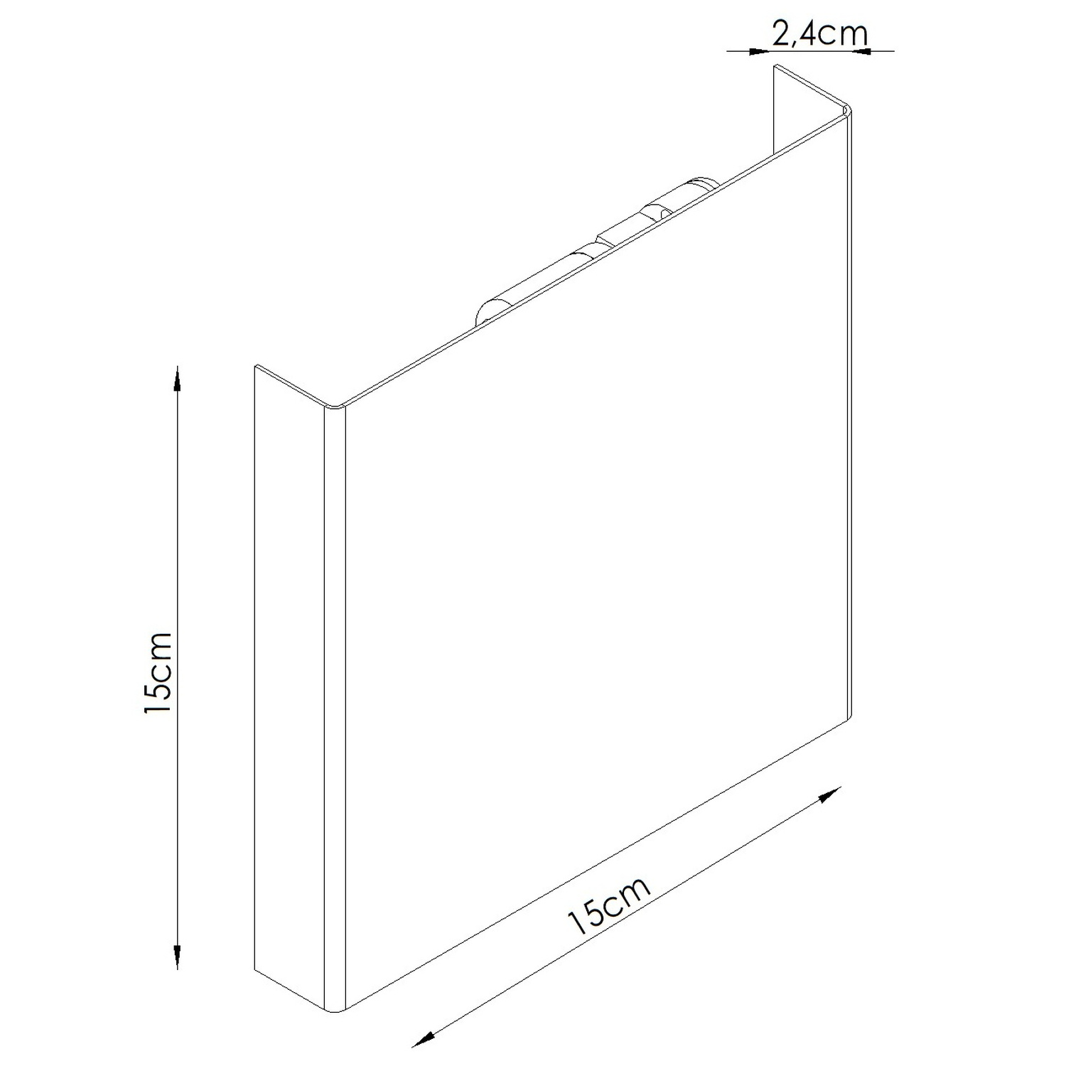 Wall Lamp Vanta Black - Thumbnail 8