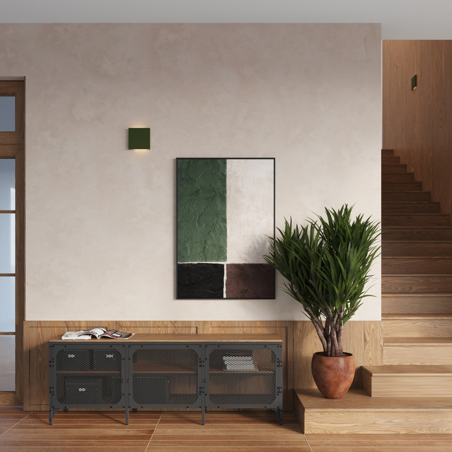 Wall Lamp Vanta Olive Green - Thumbnail 10