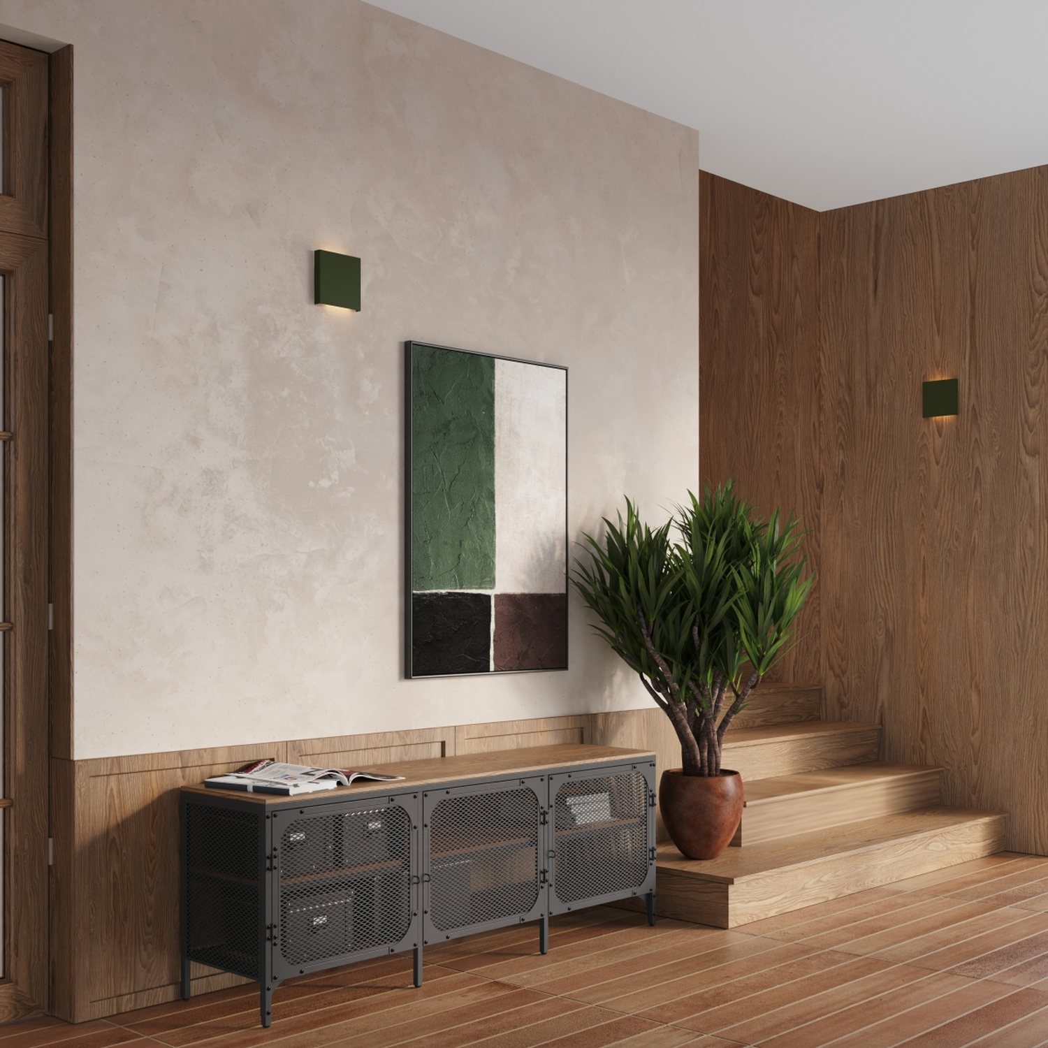 Wall Lamp Vanta Olive Green - Thumbnail 11