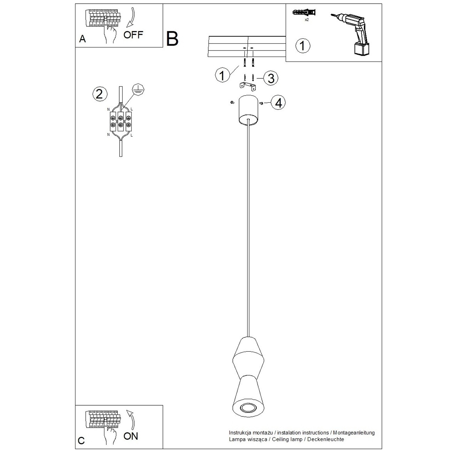 Pendant Lamp Kubbe Small R - Thumbnail 11