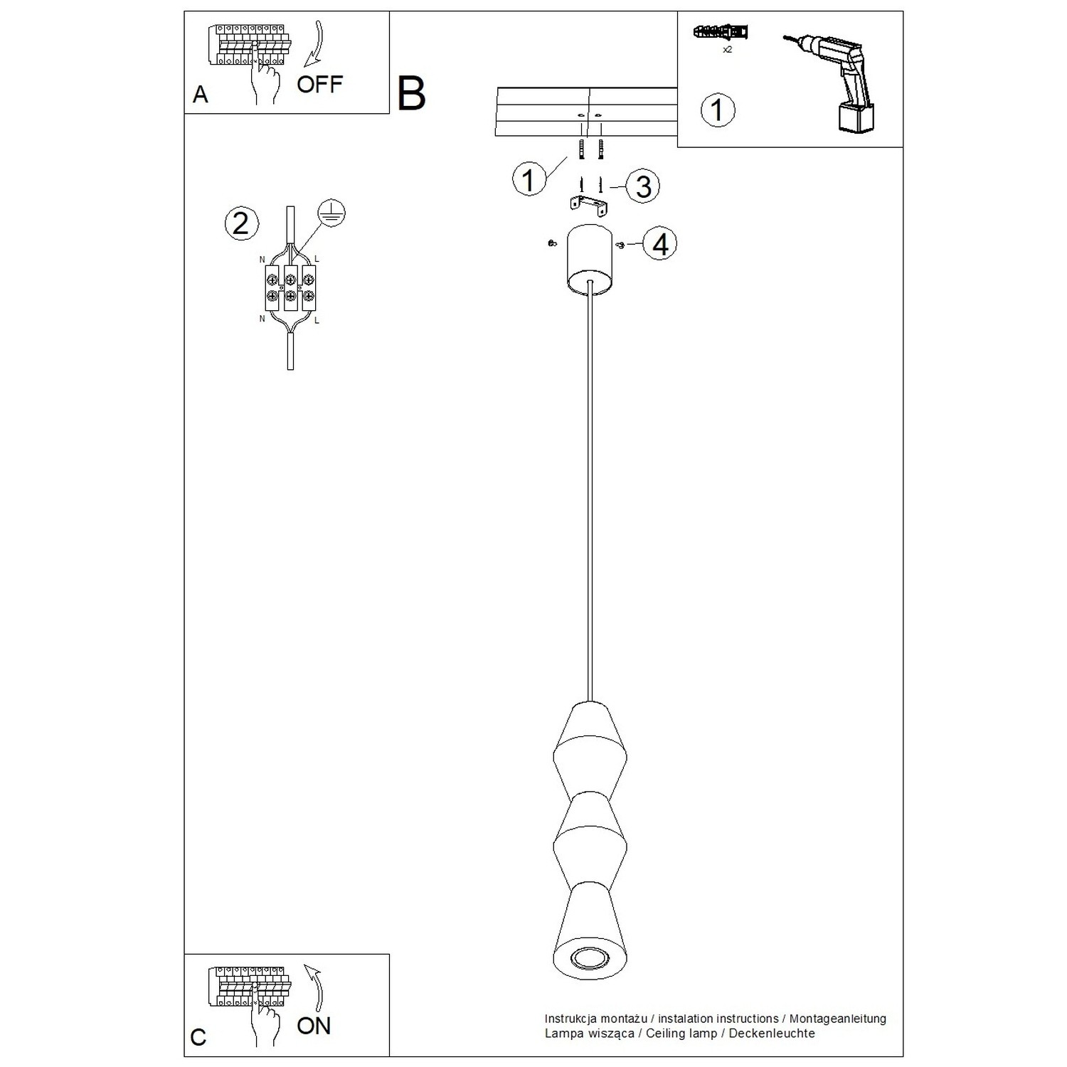 Pendant Lamp Kubbe Medium R - Thumbnail 11
