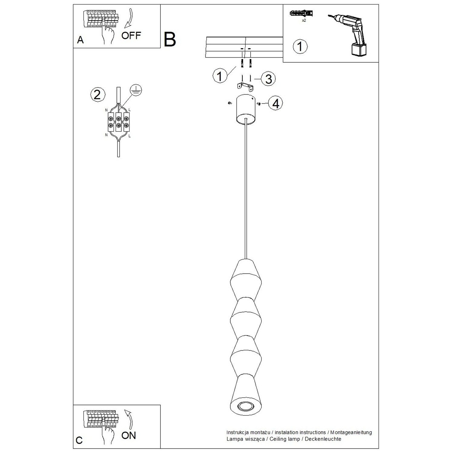 Pendant Lamp Kubbe Large R - Thumbnail 11