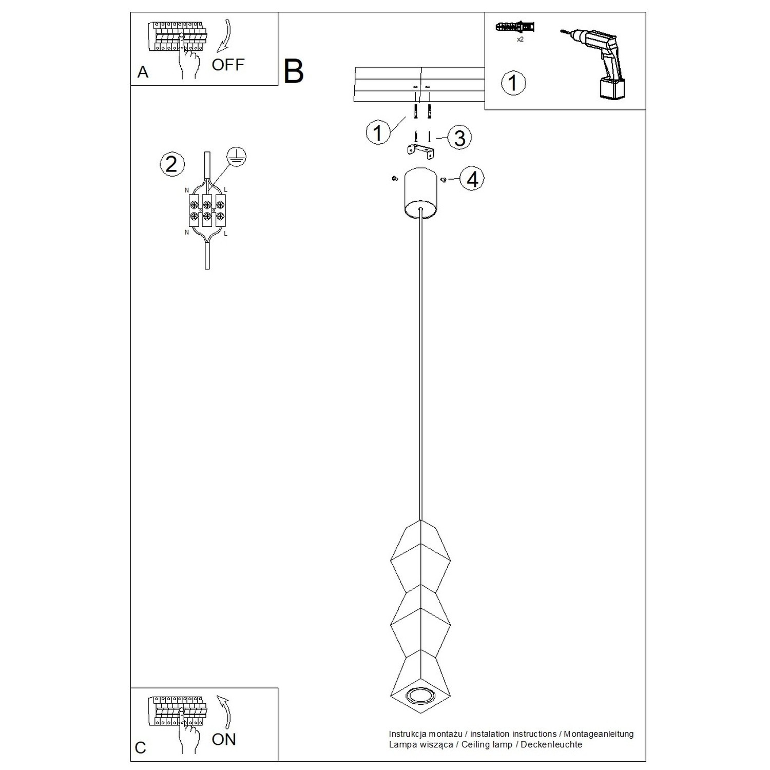 Pendant Lamp Kubbe Medium S - Thumbnail 11
