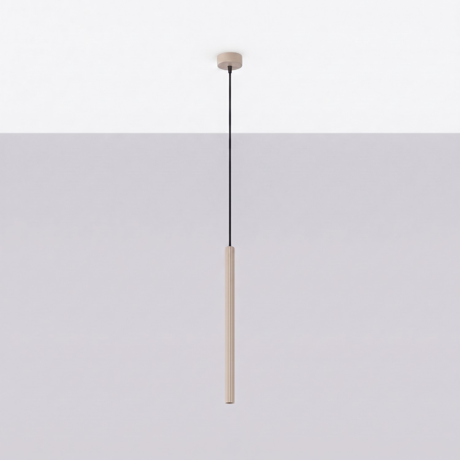 Pendant Lamp Arche 1 Taupe - Thumbnail 2
