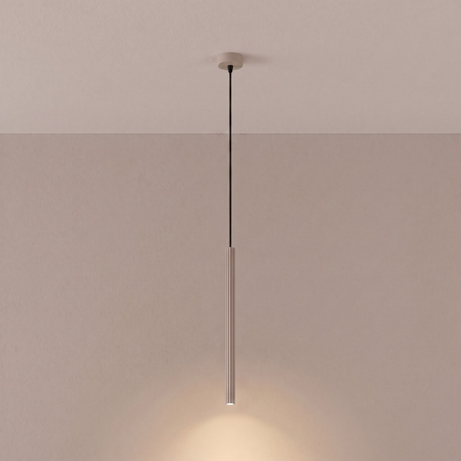 Pendant Lamp Arche 1 Taupe - Thumbnail 3