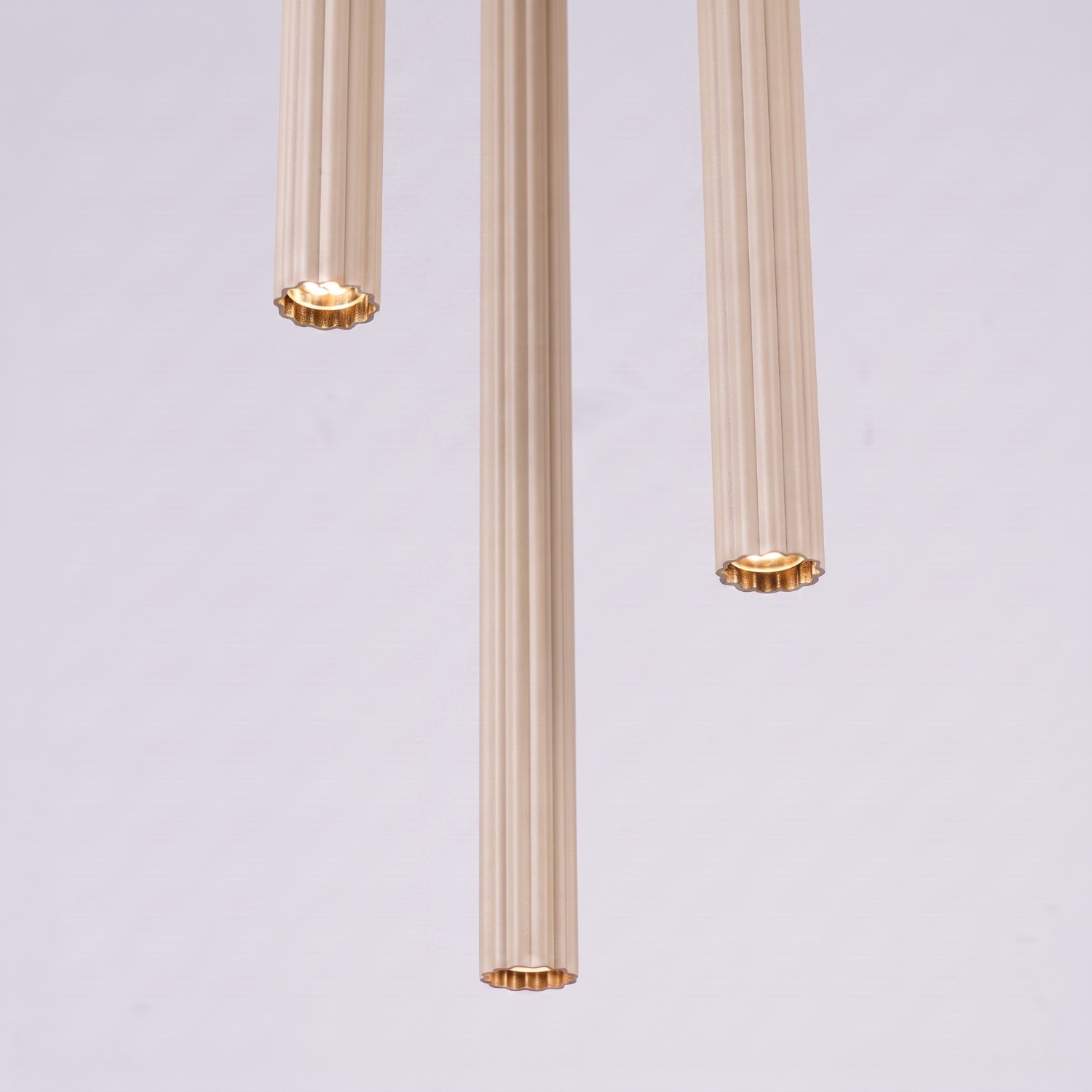 Pendant Lamp Arche 3P Taupe - Thumbnail 9