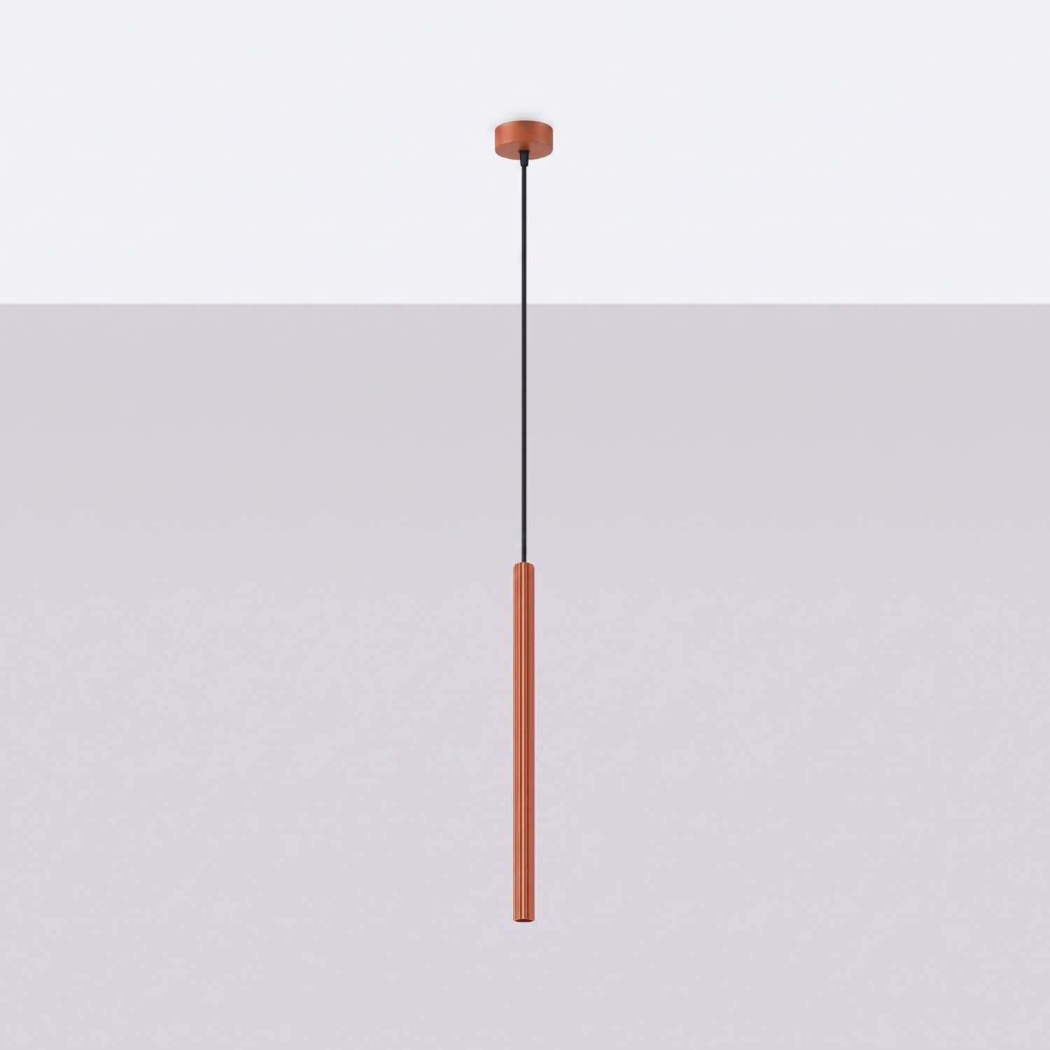 Pendant Lamp Arche 1 Red Ochre - Thumbnail 2