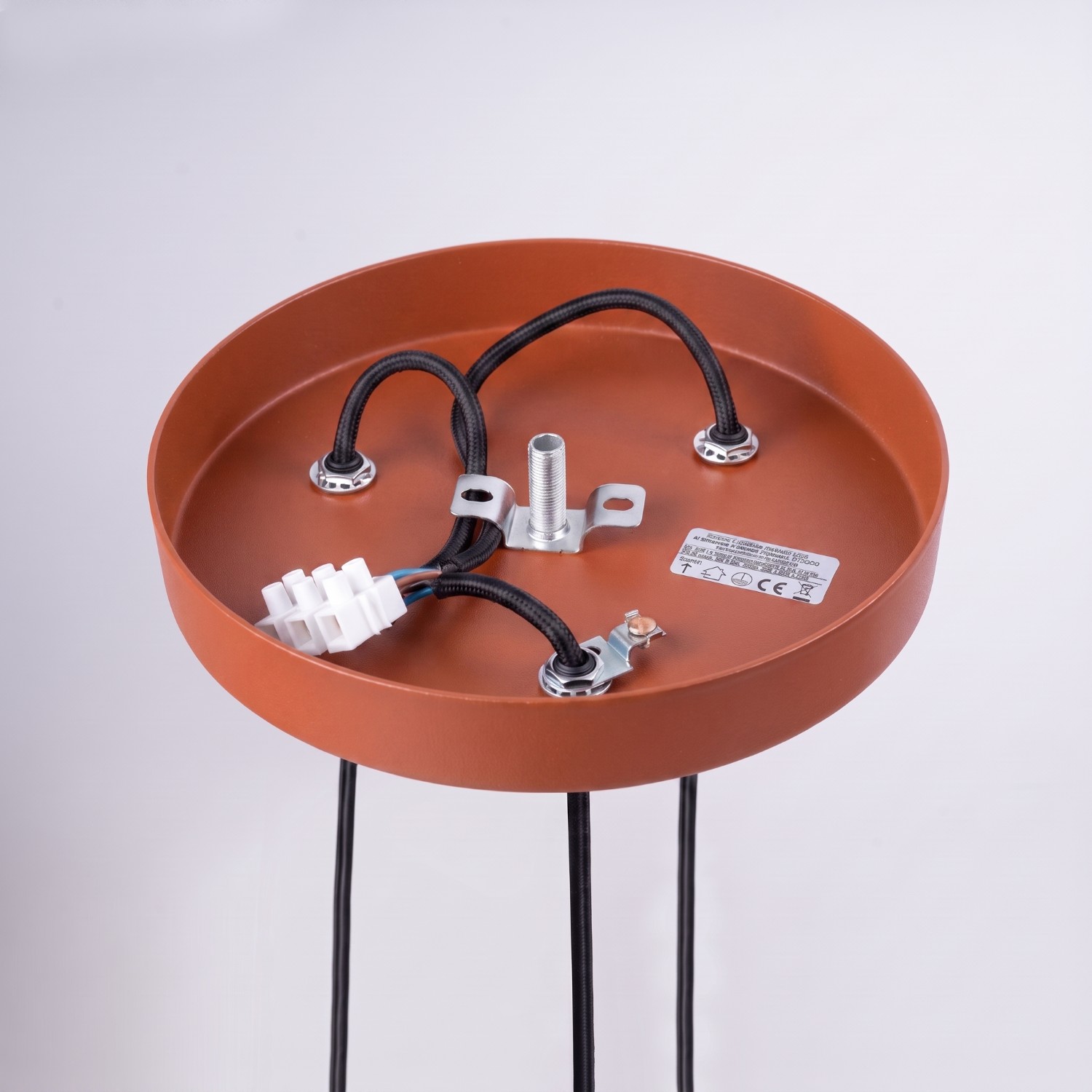 Pendant Lamp Arche 3P Red Ochre - Thumbnail 4