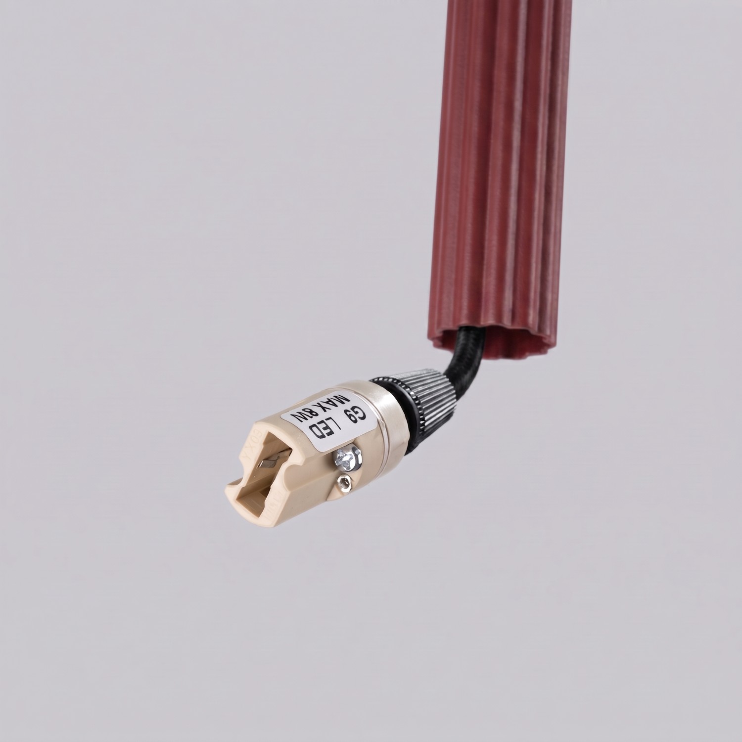 Pendant Lamp Arche 2P Burgundy - Thumbnail 8