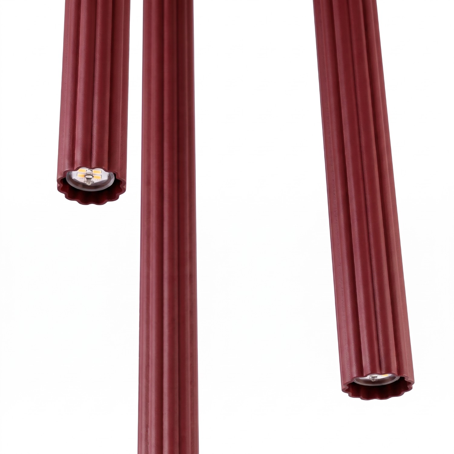 Pendant Lamp Arche 3P Burgundy - Thumbnail 5