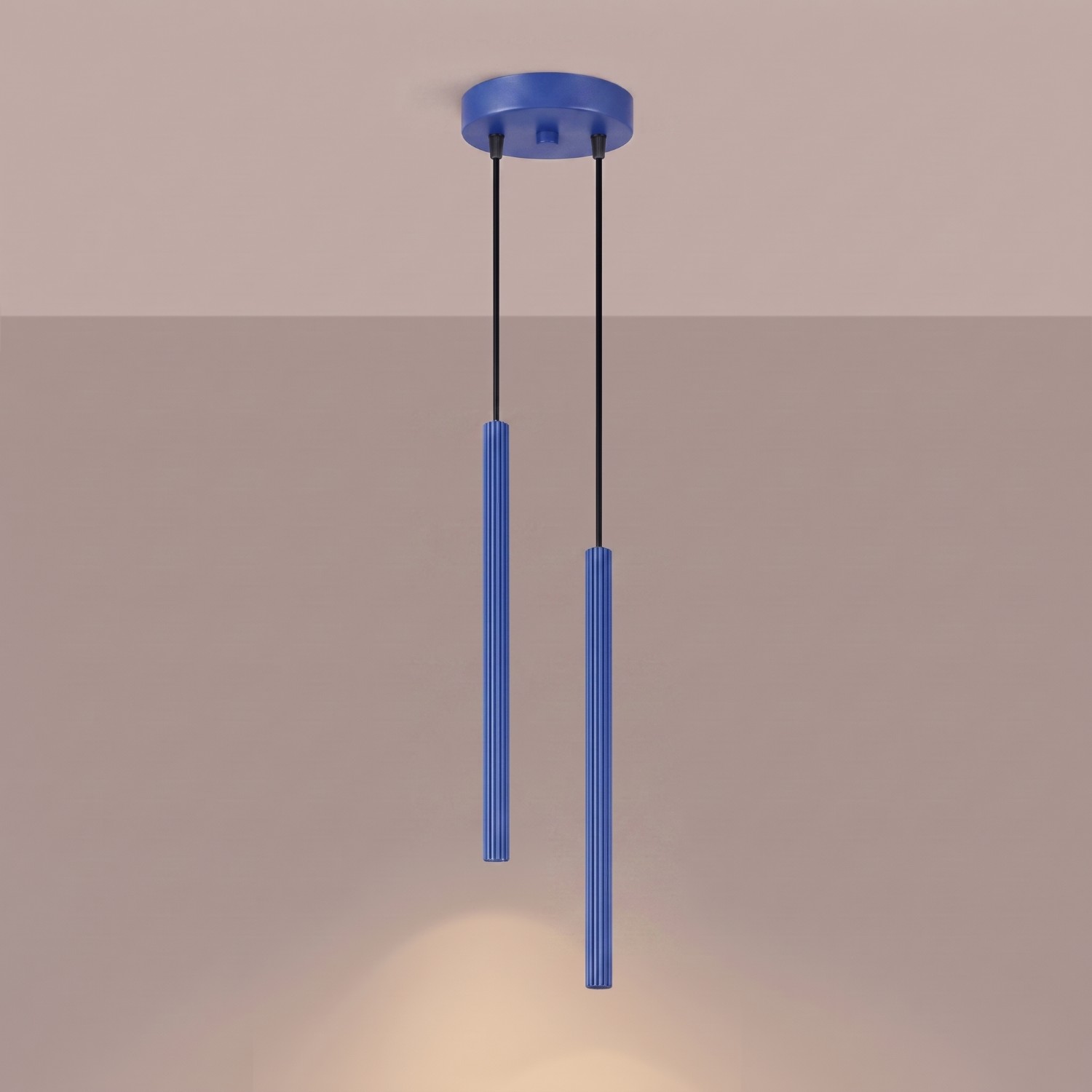 Pendant Lamp Arche 2P Ultramarine - Thumbnail 3