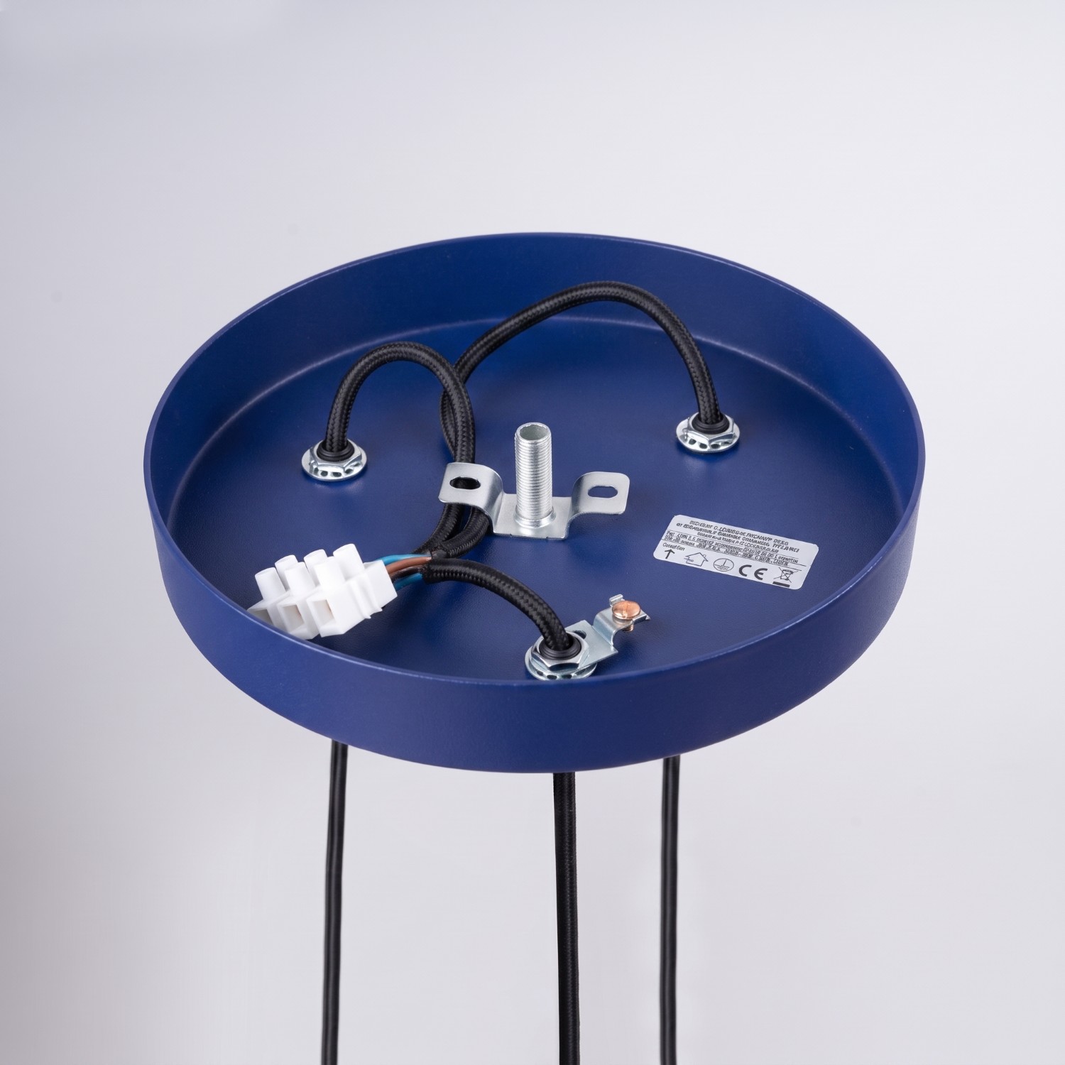Pendant Lamp Arche 3P Ultramarine - Thumbnail 4