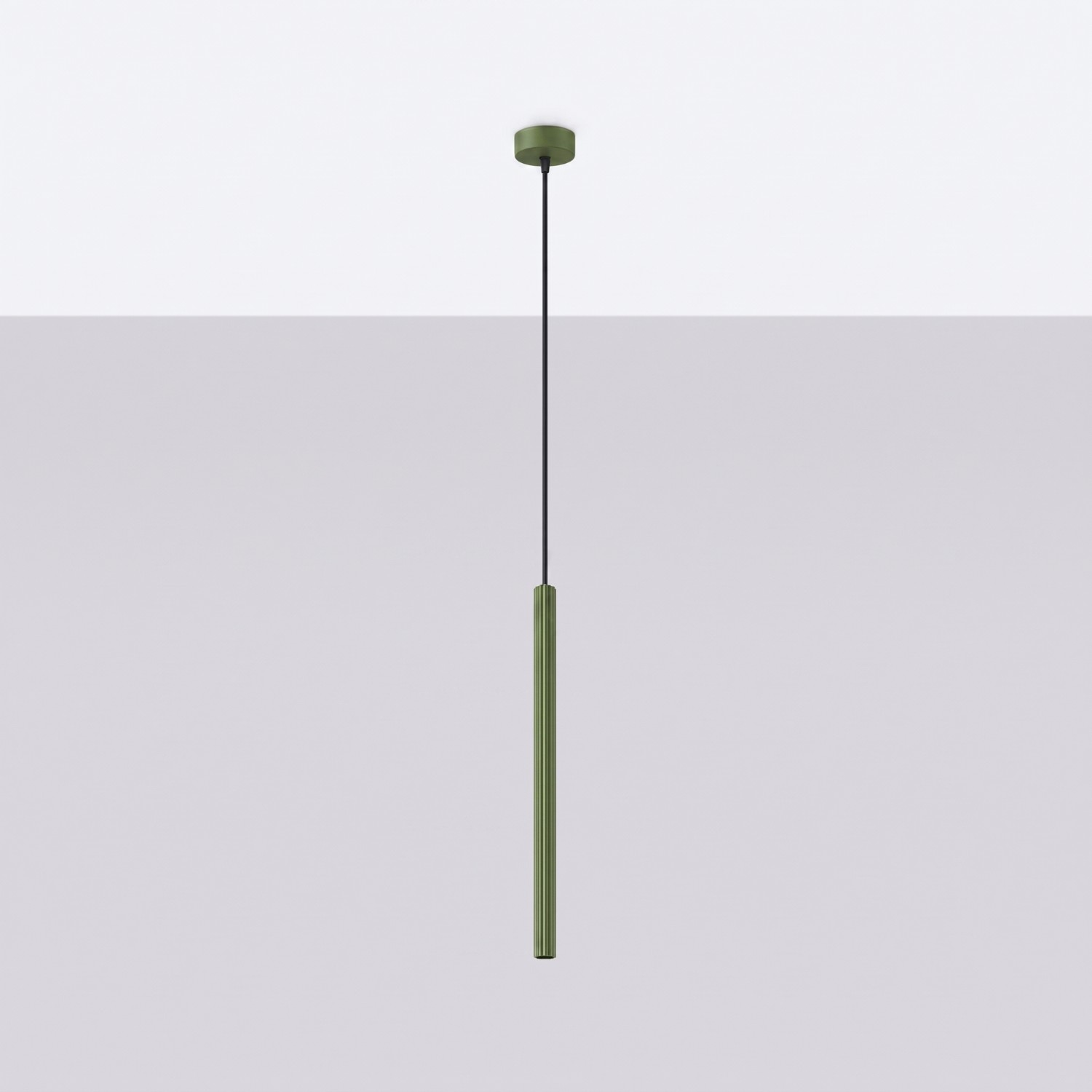 Pendant Lamp Arche 1 Olive Green - Thumbnail 2