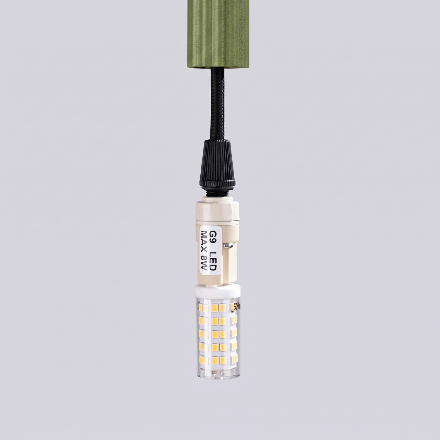 Pendant Lamp Arche 1 Olive Green - Thumbnail 7