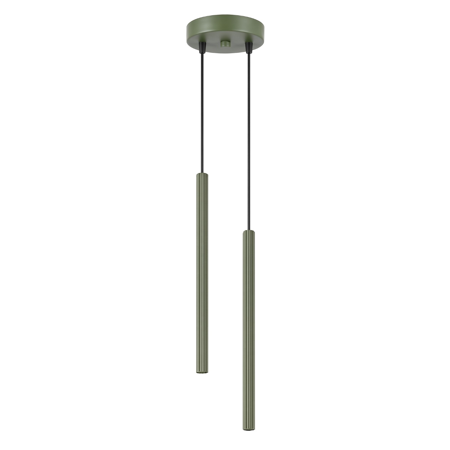 Pendant Lamp Arche 2P Olive Green