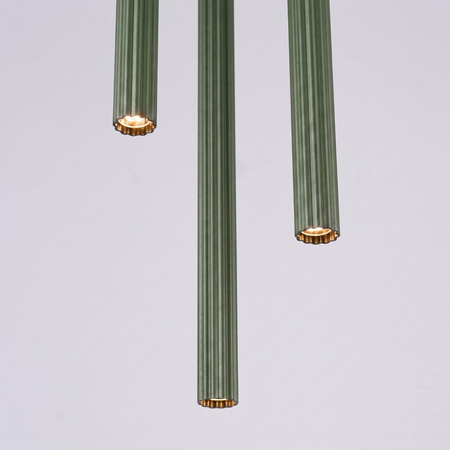 Pendant Lamp Arche 3P Olive Green - Thumbnail 9
