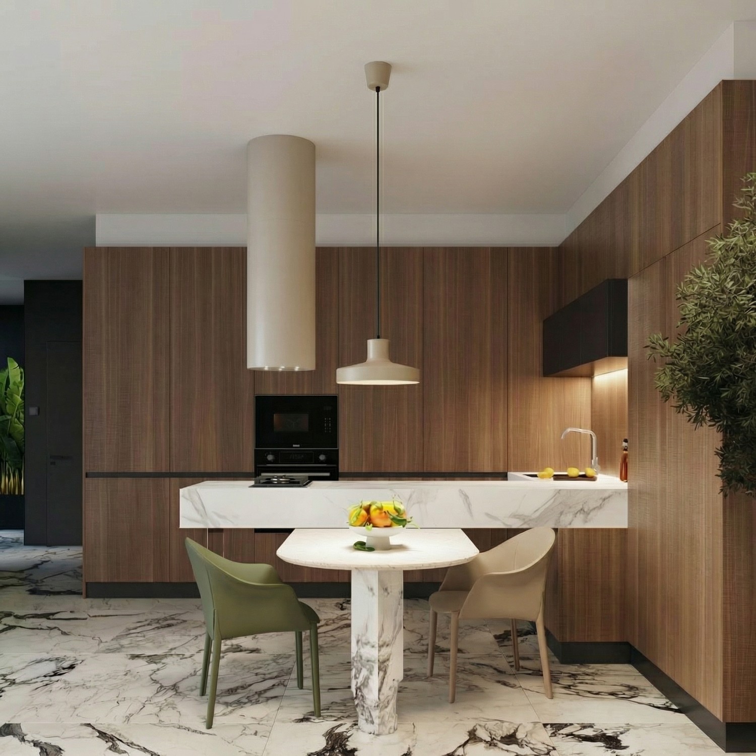 Pendant Lamp Bilo Taupe - Thumbnail 12