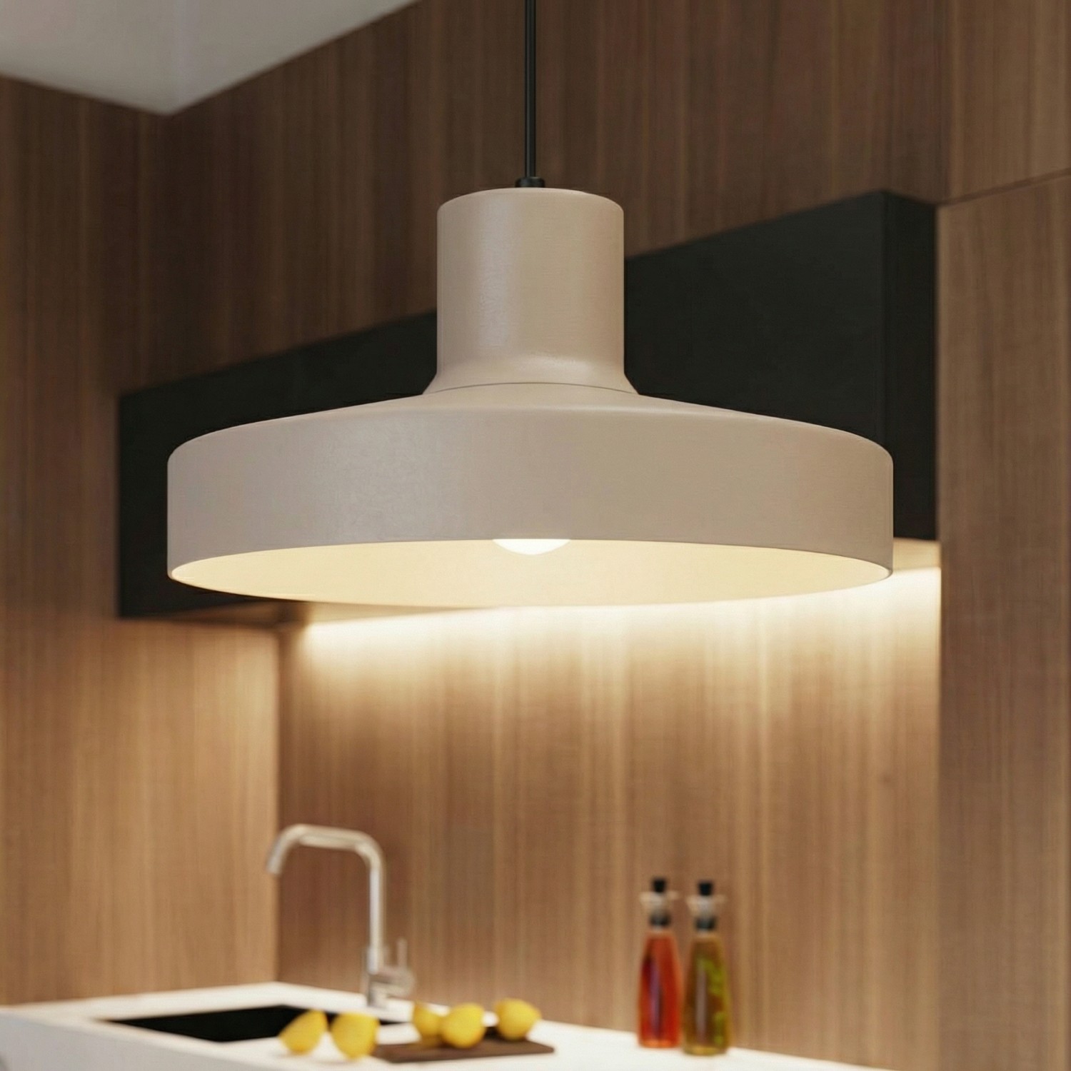 Pendant Lamp Bilo Taupe - Thumbnail 14
