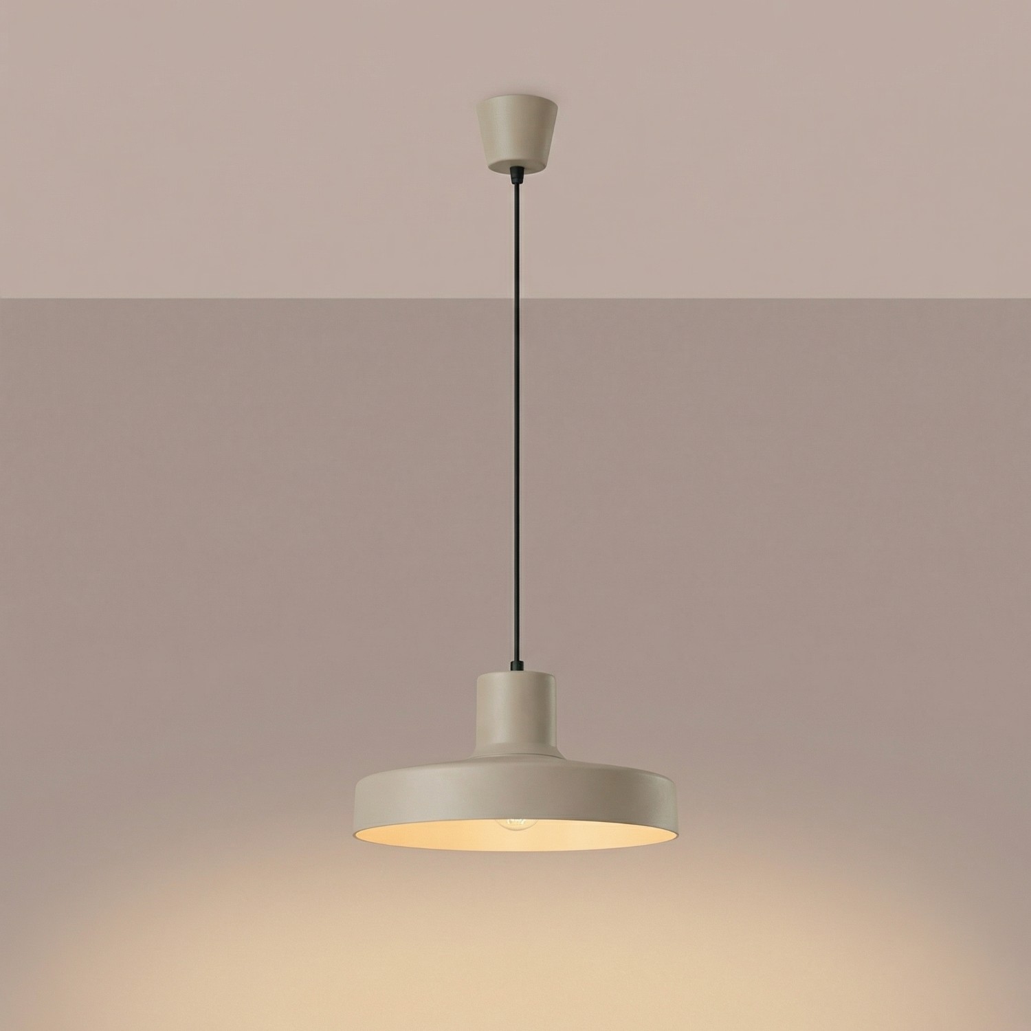 Pendant Lamp Bilo Taupe - Thumbnail 3