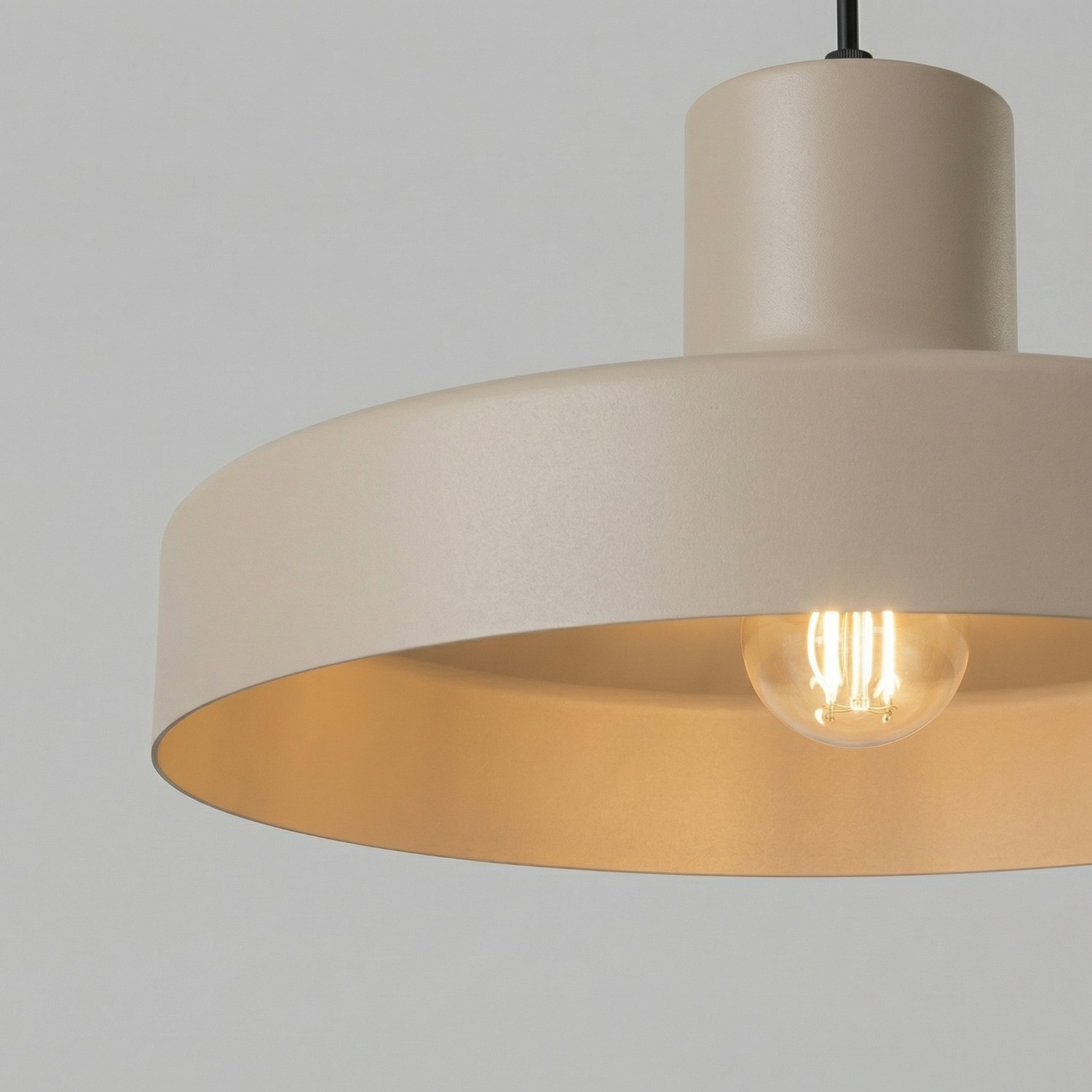Pendant Lamp Bilo Taupe - Thumbnail 4
