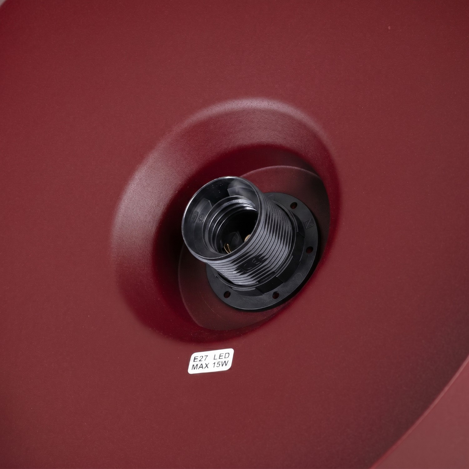 Pendant Lamp Bilo Burgundy - Thumbnail 8