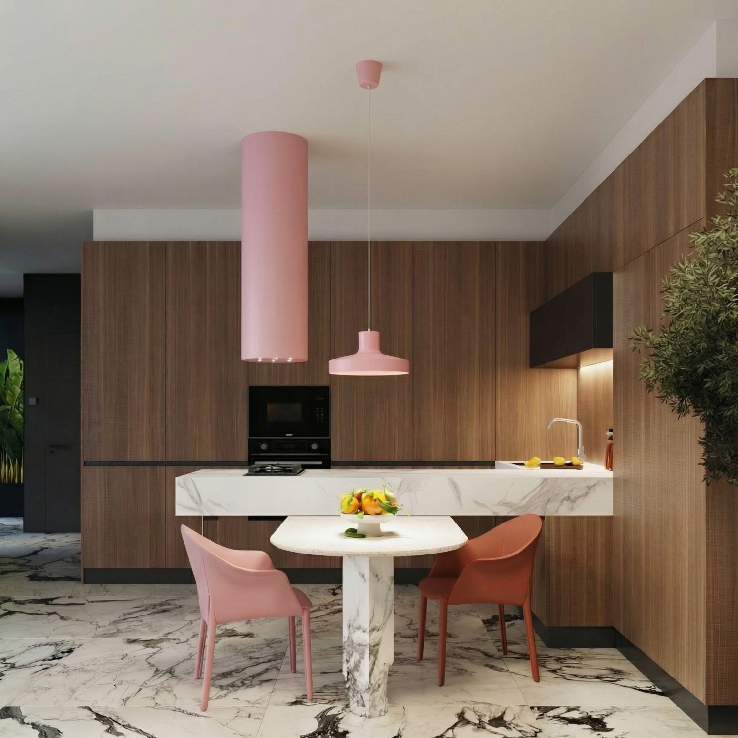 Pendant Lamp Bilo Pink - Thumbnail 12