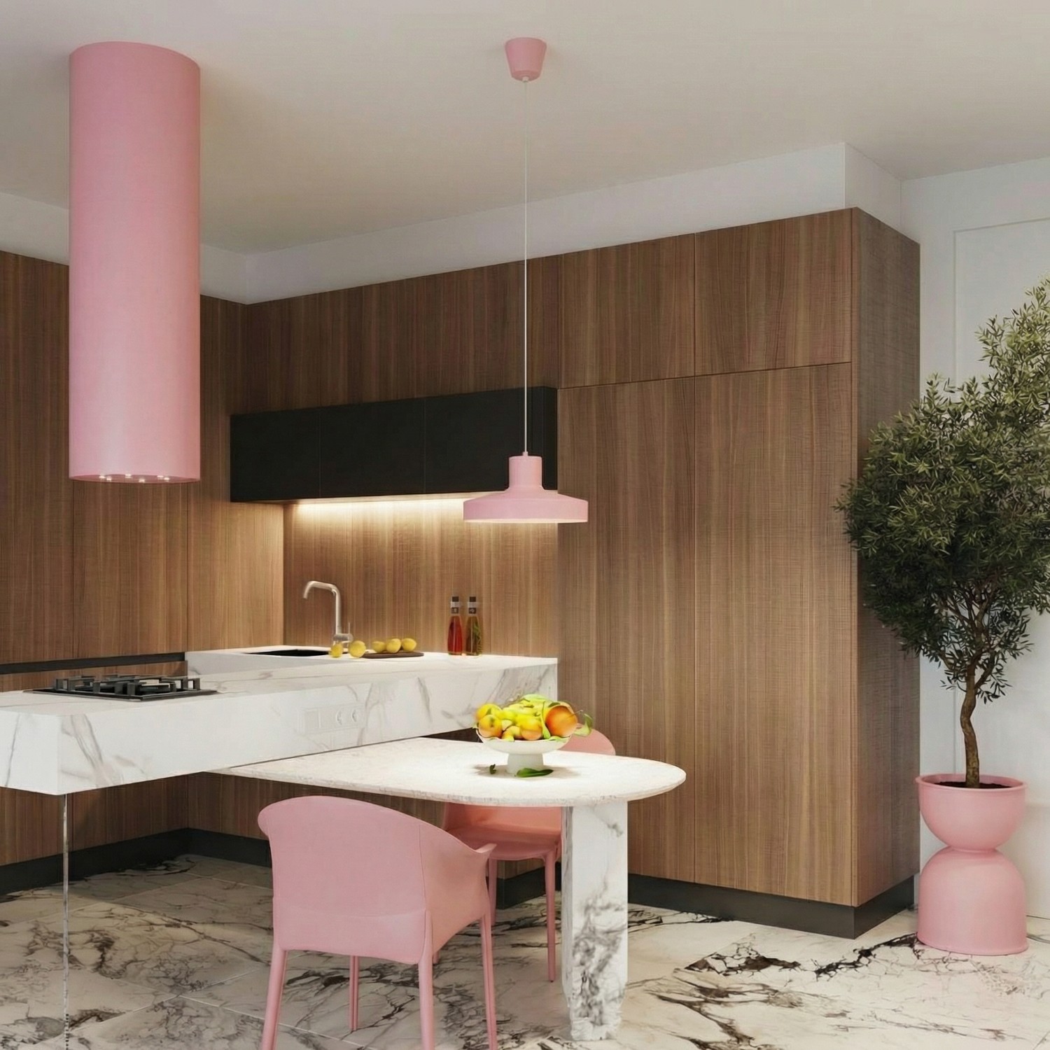 Pendant Lamp Bilo Pink - Thumbnail 13